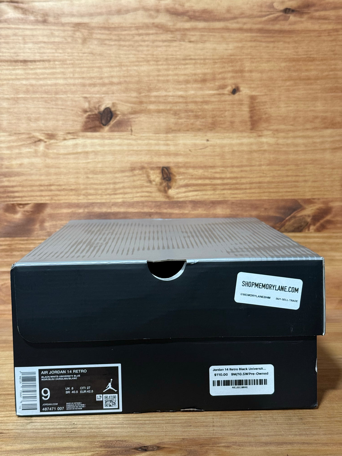 Jordan 14 Retro Black University Blue (2026)
