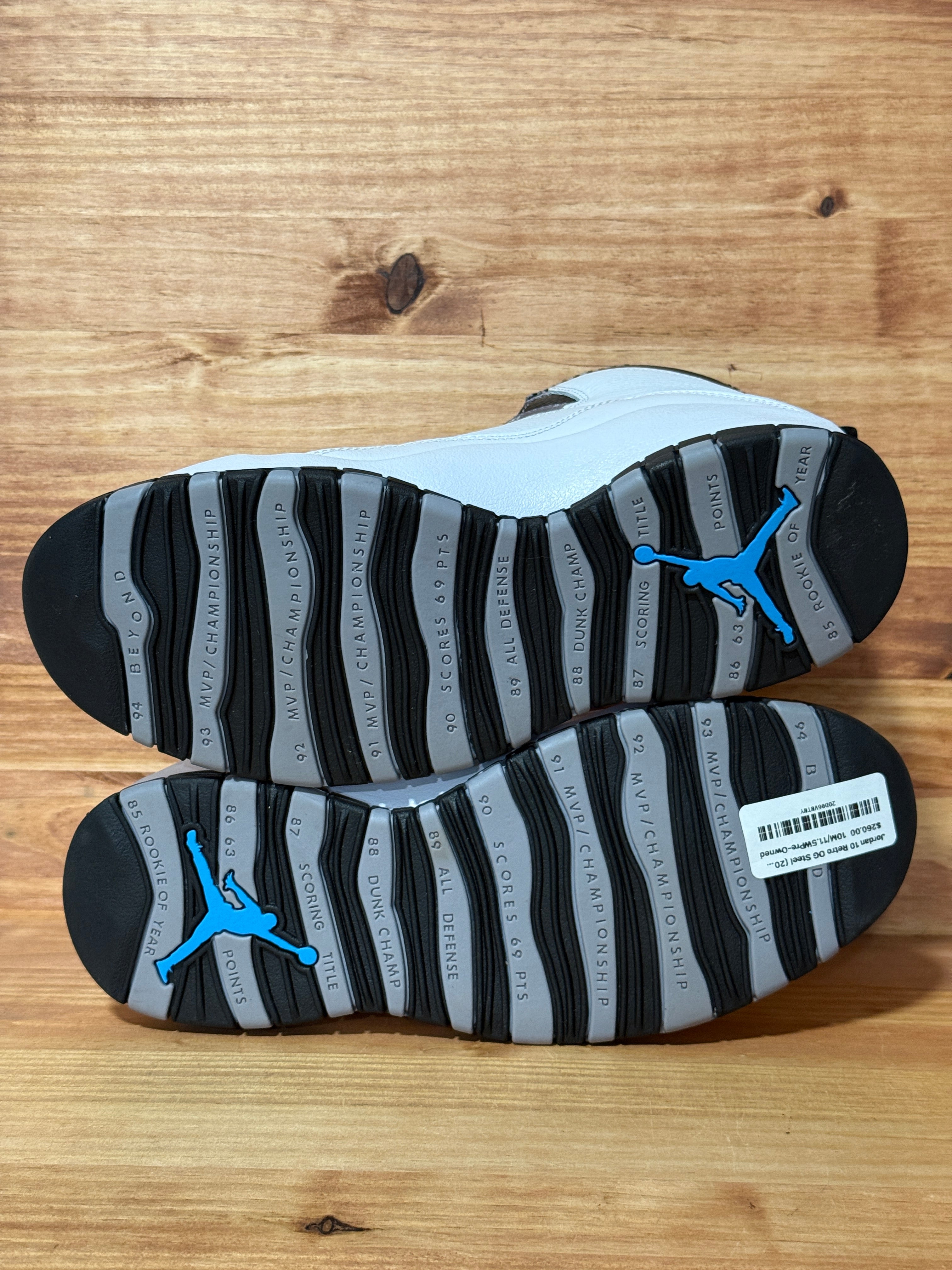 Jordan 10 Retro OG Steel (2025)