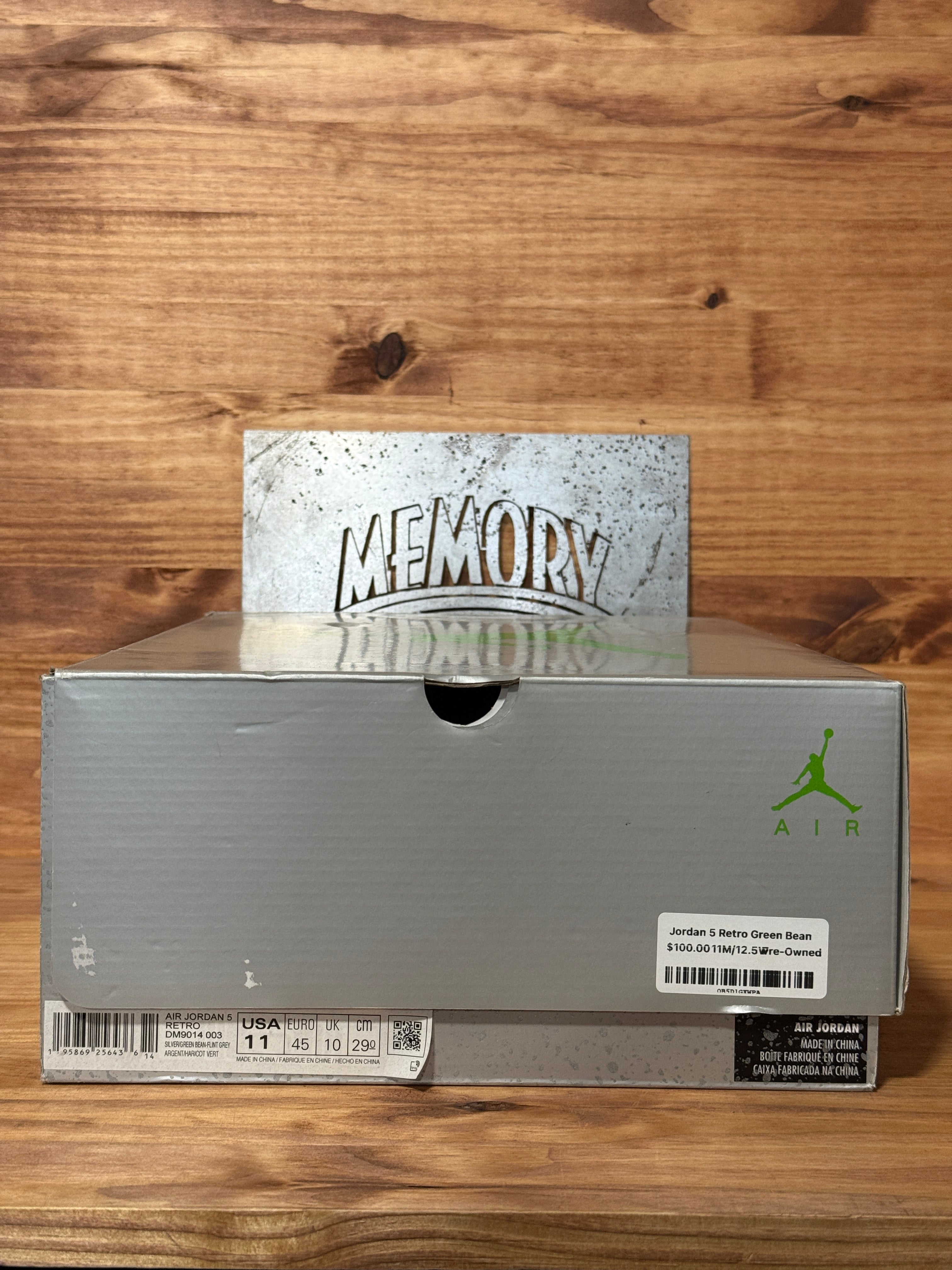 Jordan 5 Retro Green Bean