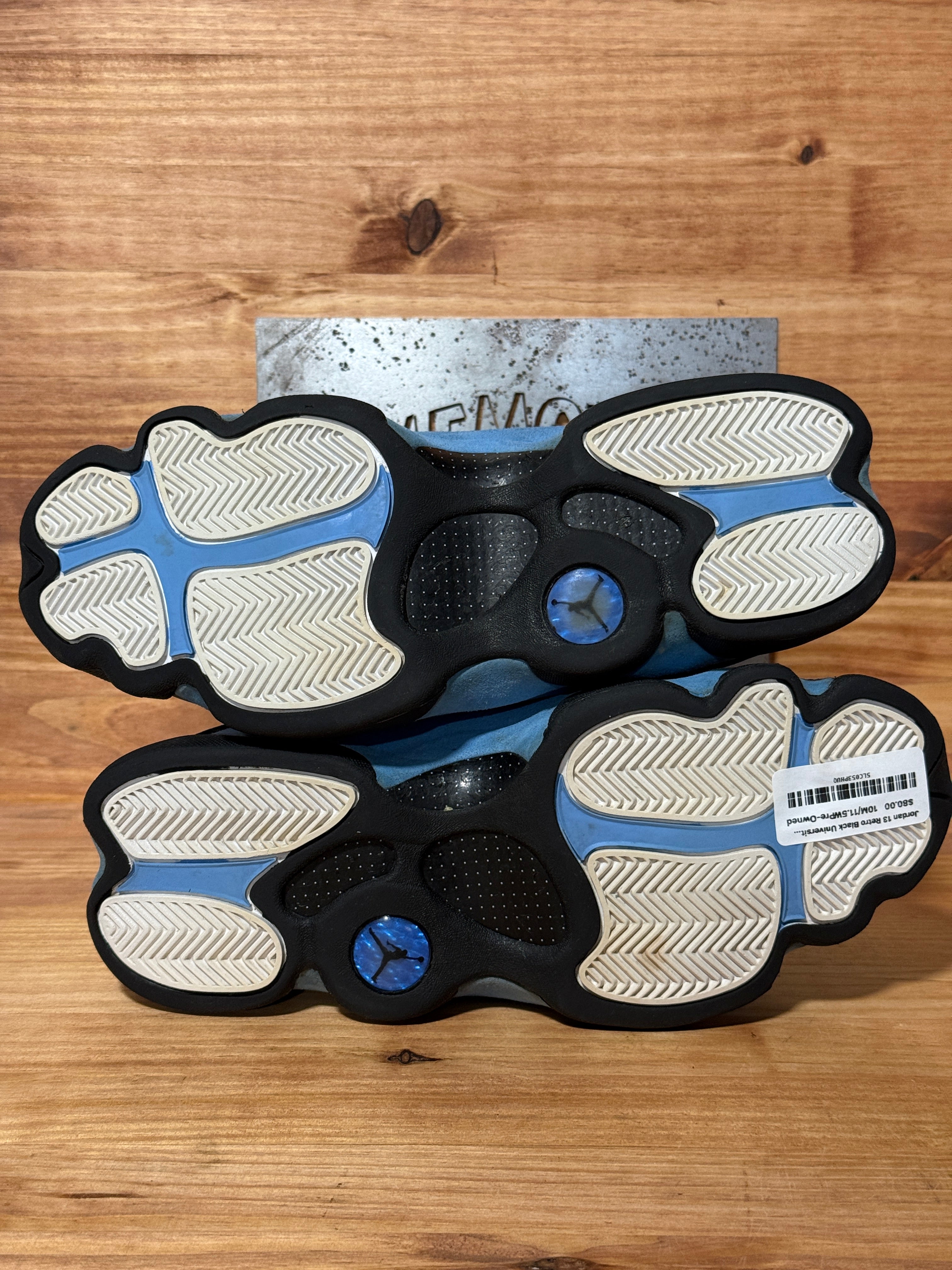 Jordan 13 Retro Black University Blue