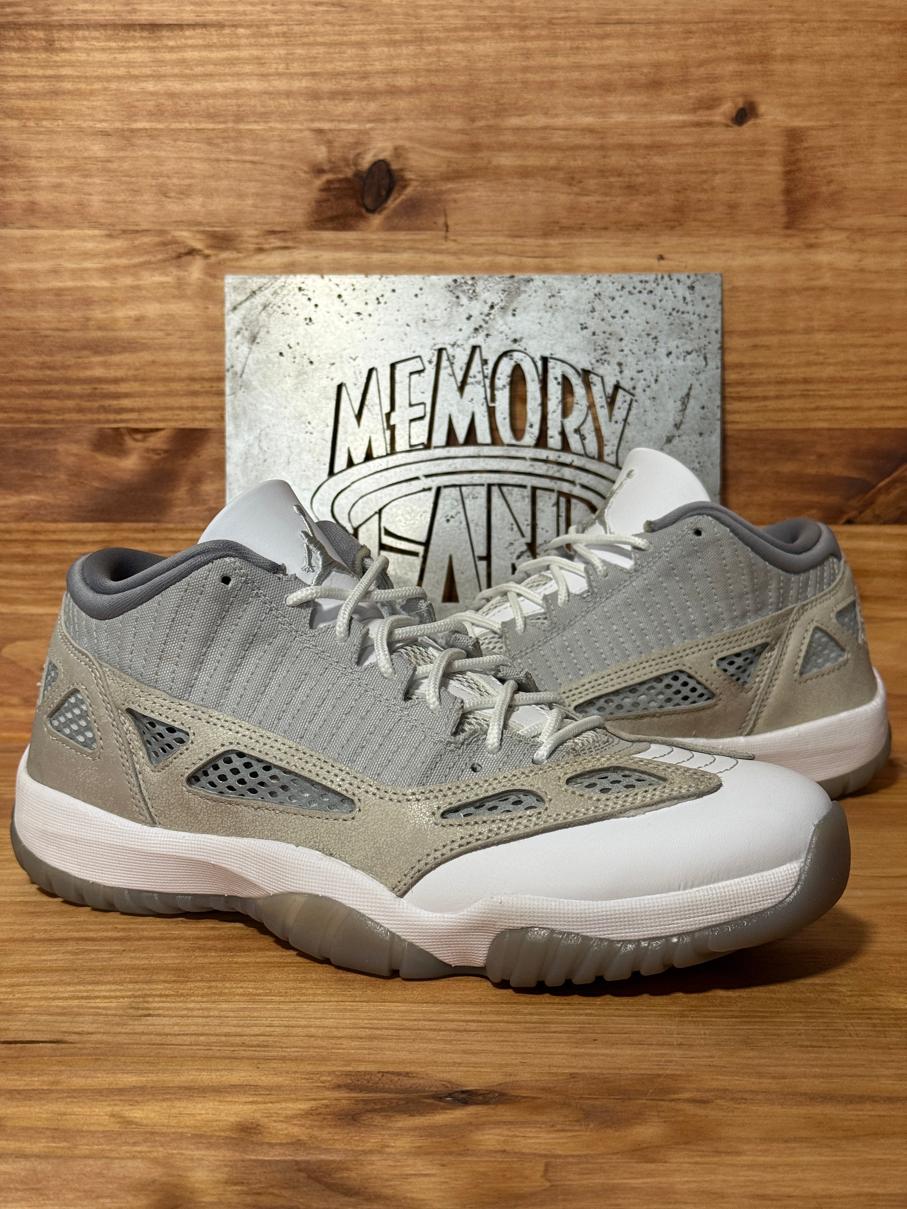 Jordan 11 Retro Low IE Light Orewood Brown