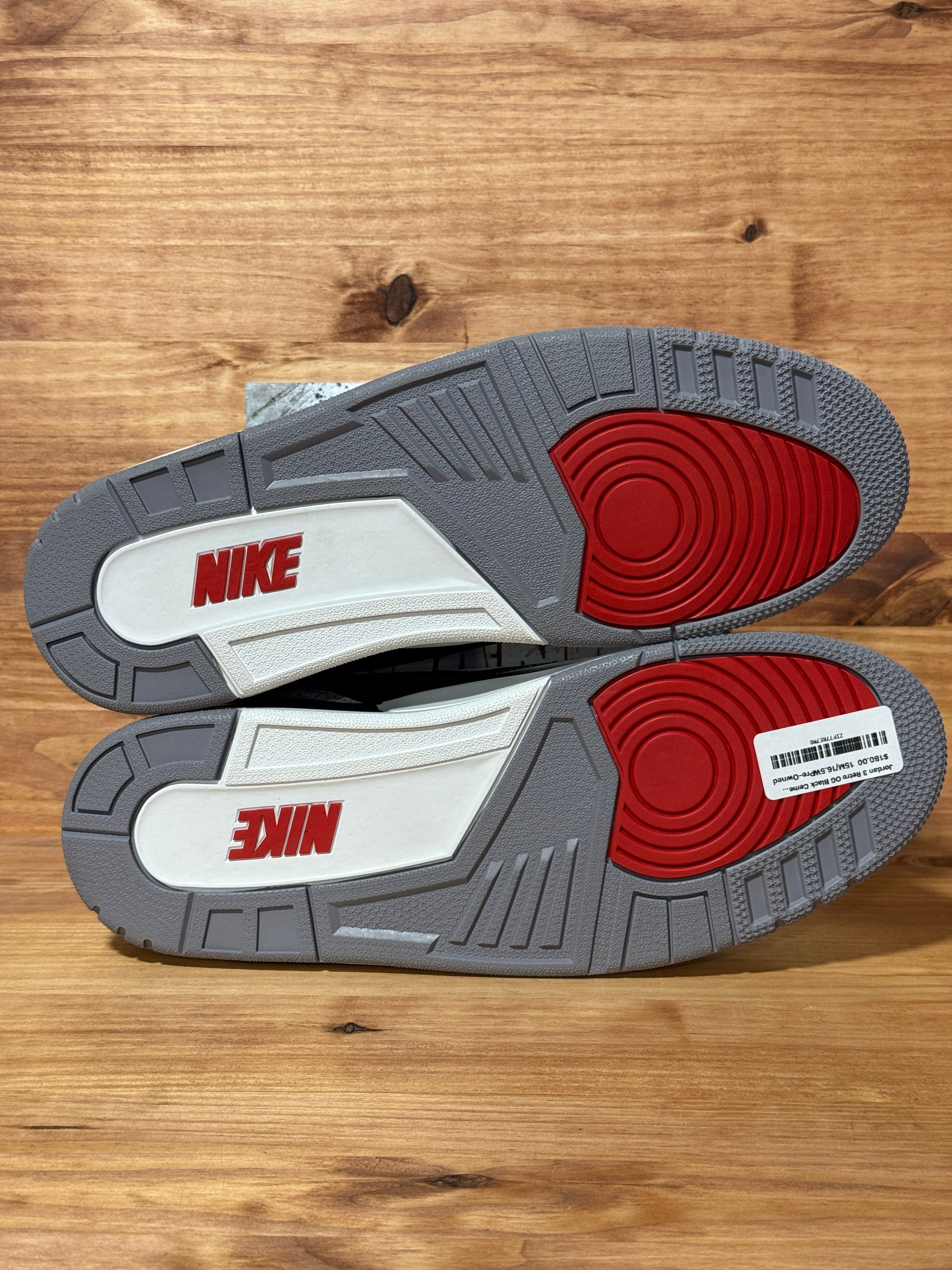 Jordan 3 Retro OG Black Cement (2024)