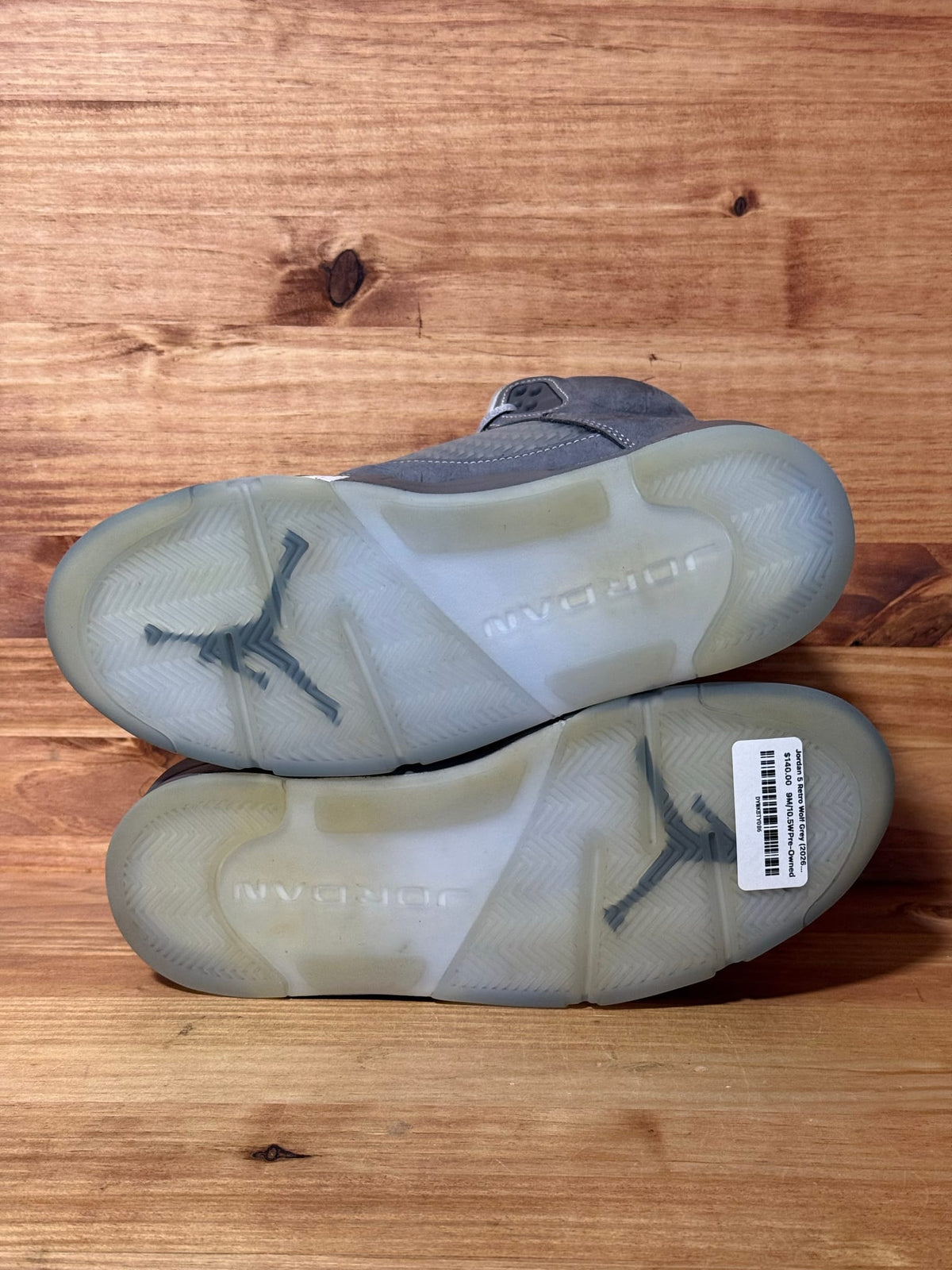 Jordan 5 Retro Wolf Grey (2026) - Size 9