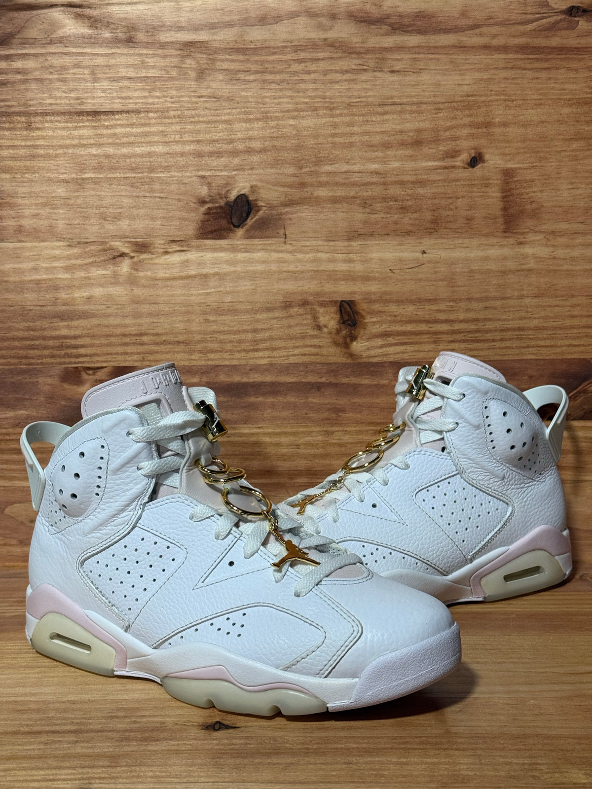 Jordan 6 Retro Gold Hoops (Women's)