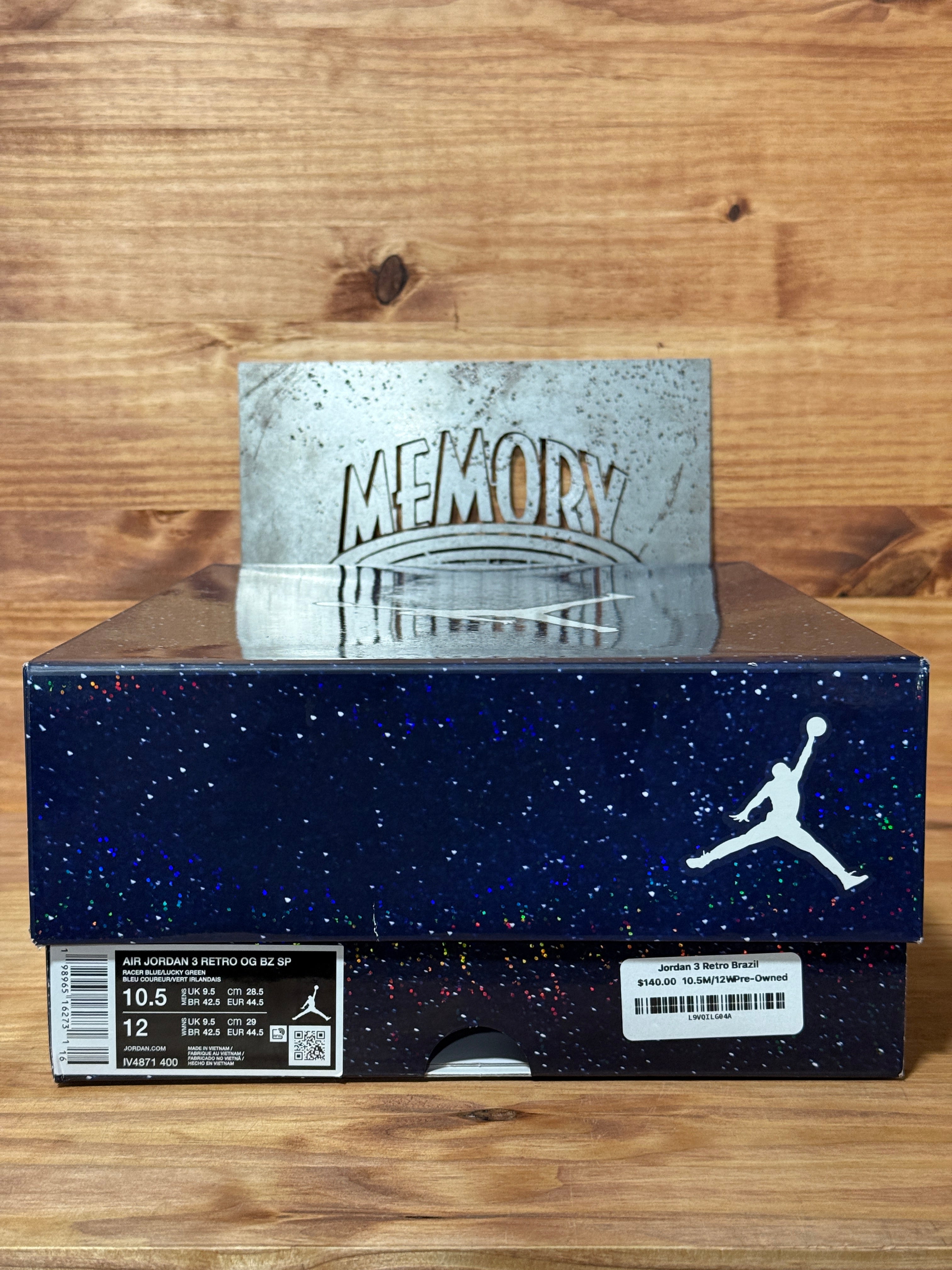 Jordan 3 Retro Brazil