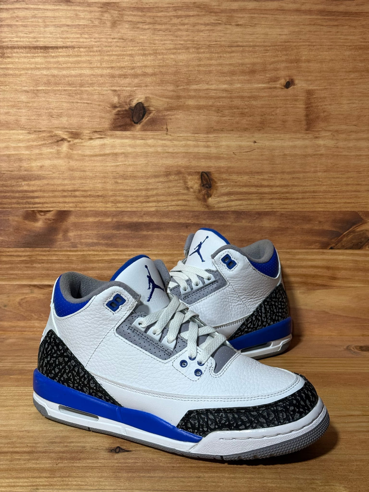 Jordan 3 Retro Racer Blue (GS) - Size 7Y