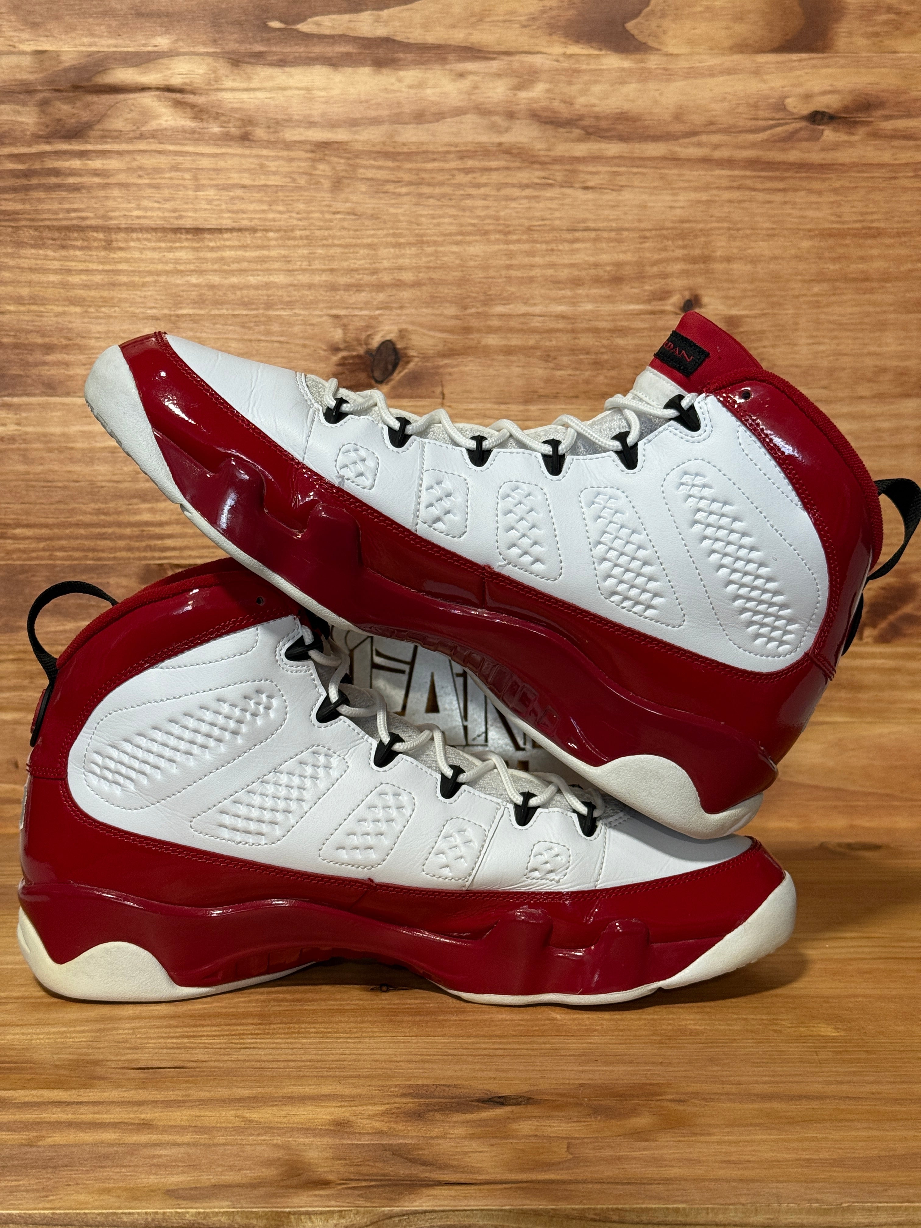 Jordan 9 Retro White Gym Red