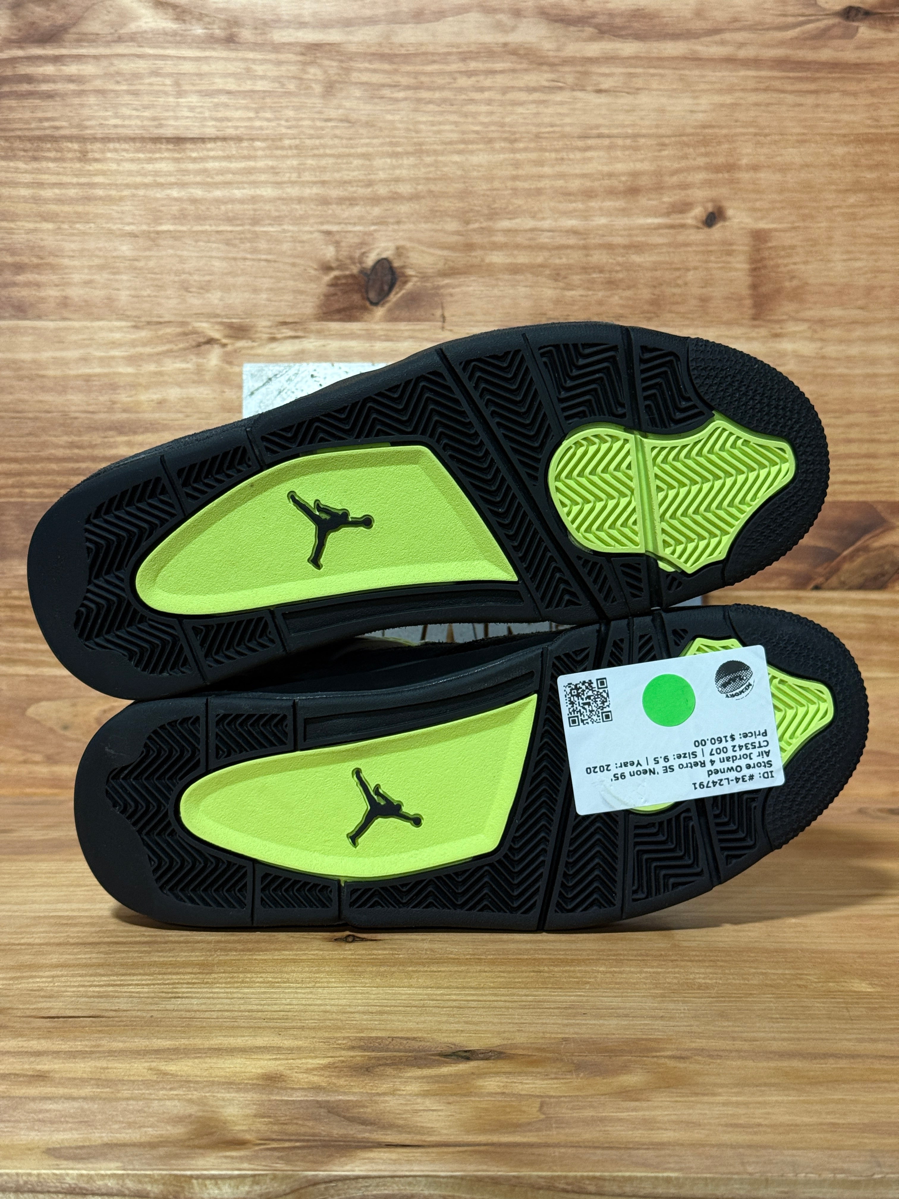 Jordan 4 Retro SE 95 Neon