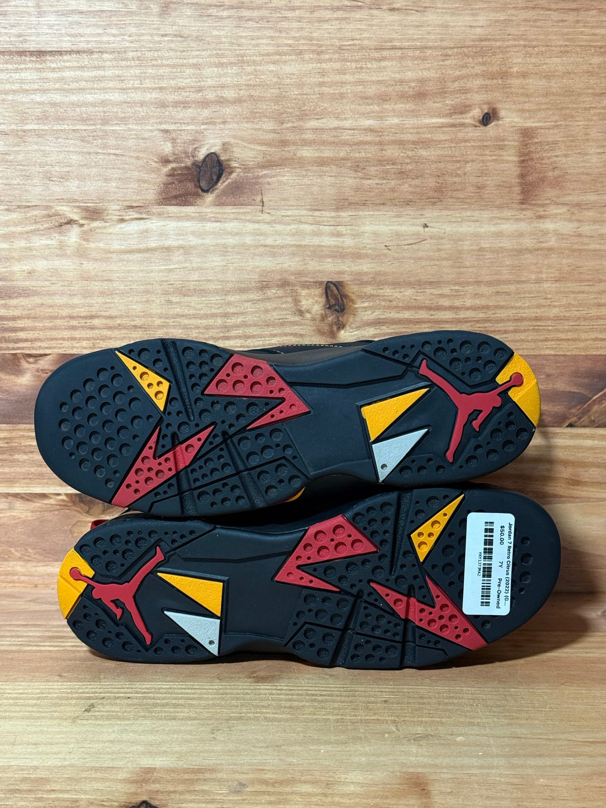 Jordan 7 Retro Citrus (2022) (GS) - Size 7Y