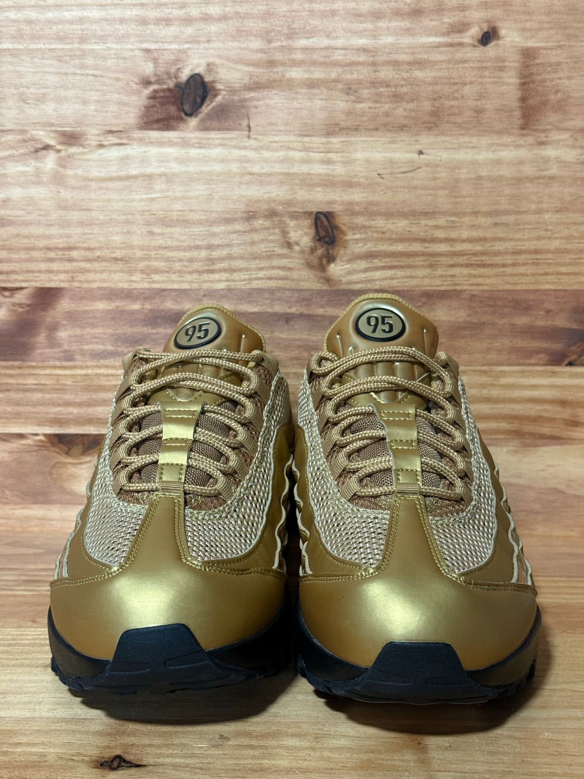 Nike Air Max 95 SE Big Bubble Total 90 Metallic Gold - Size 10
