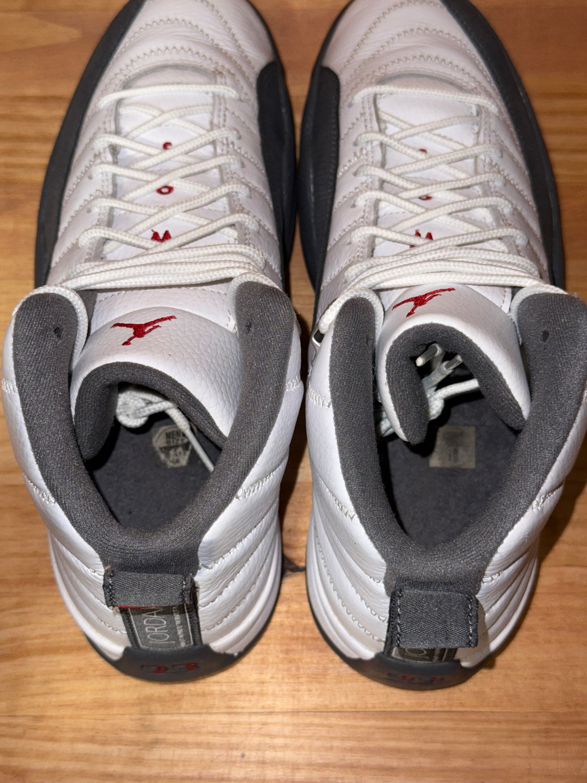 Jordan 12 Retro White Dark Grey