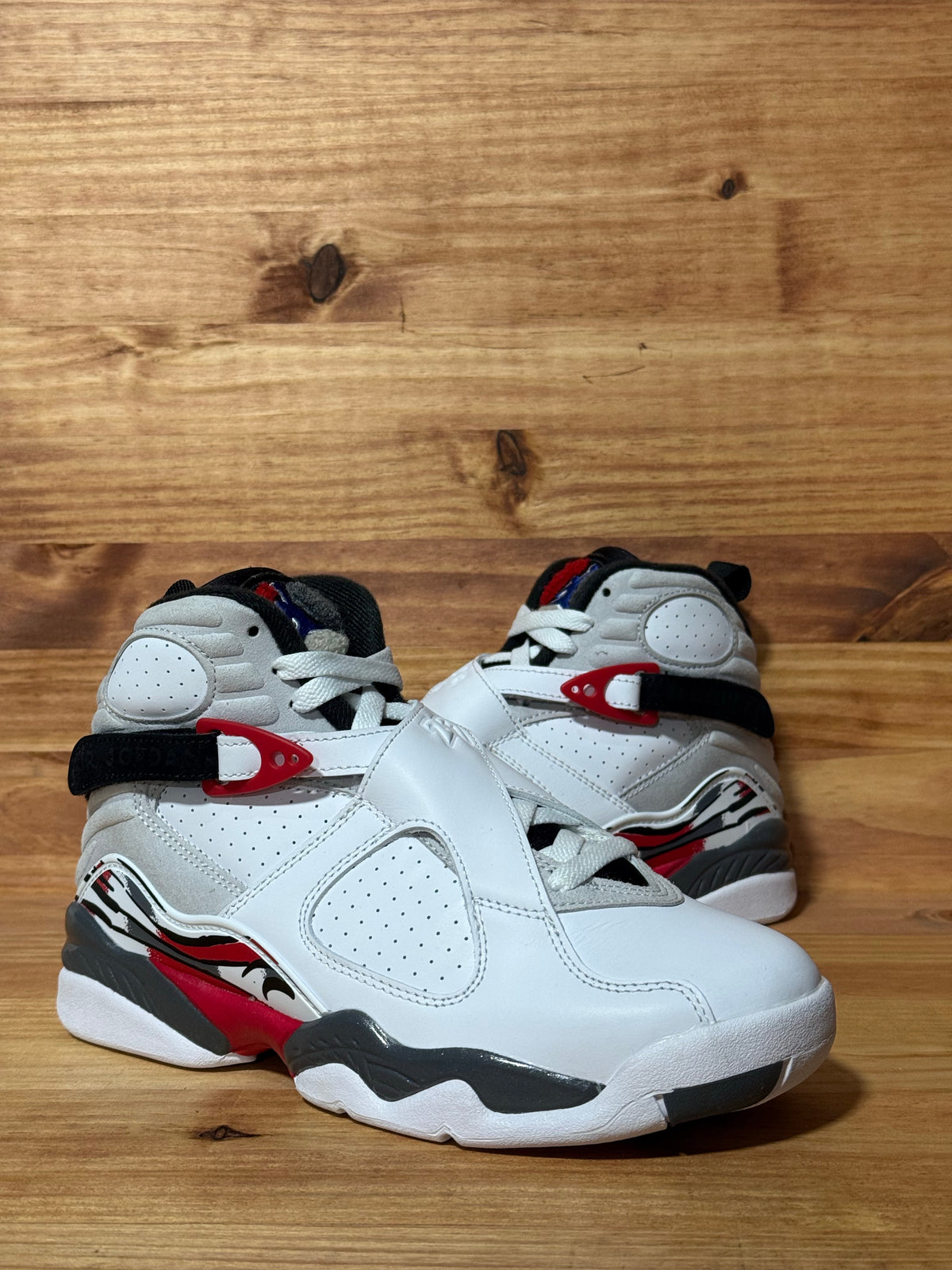 Jordan 8 Retro White True Red (2025)