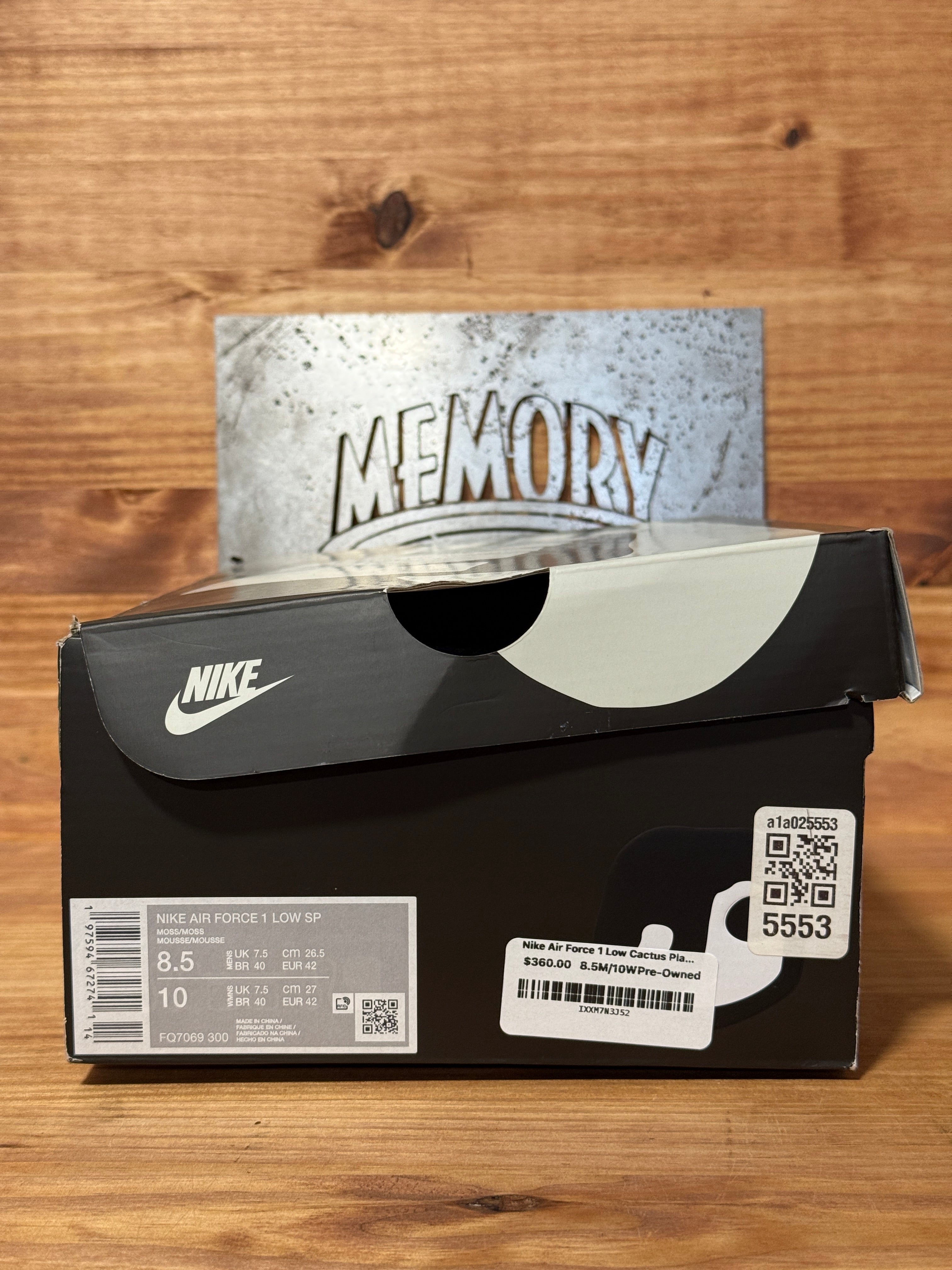 Nike Air Force 1 Low Cactus Plant Flea Market Moss