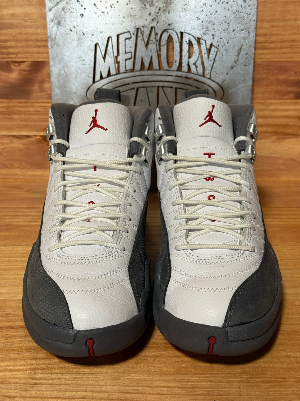 Jordan 12 Retro White Dark Grey