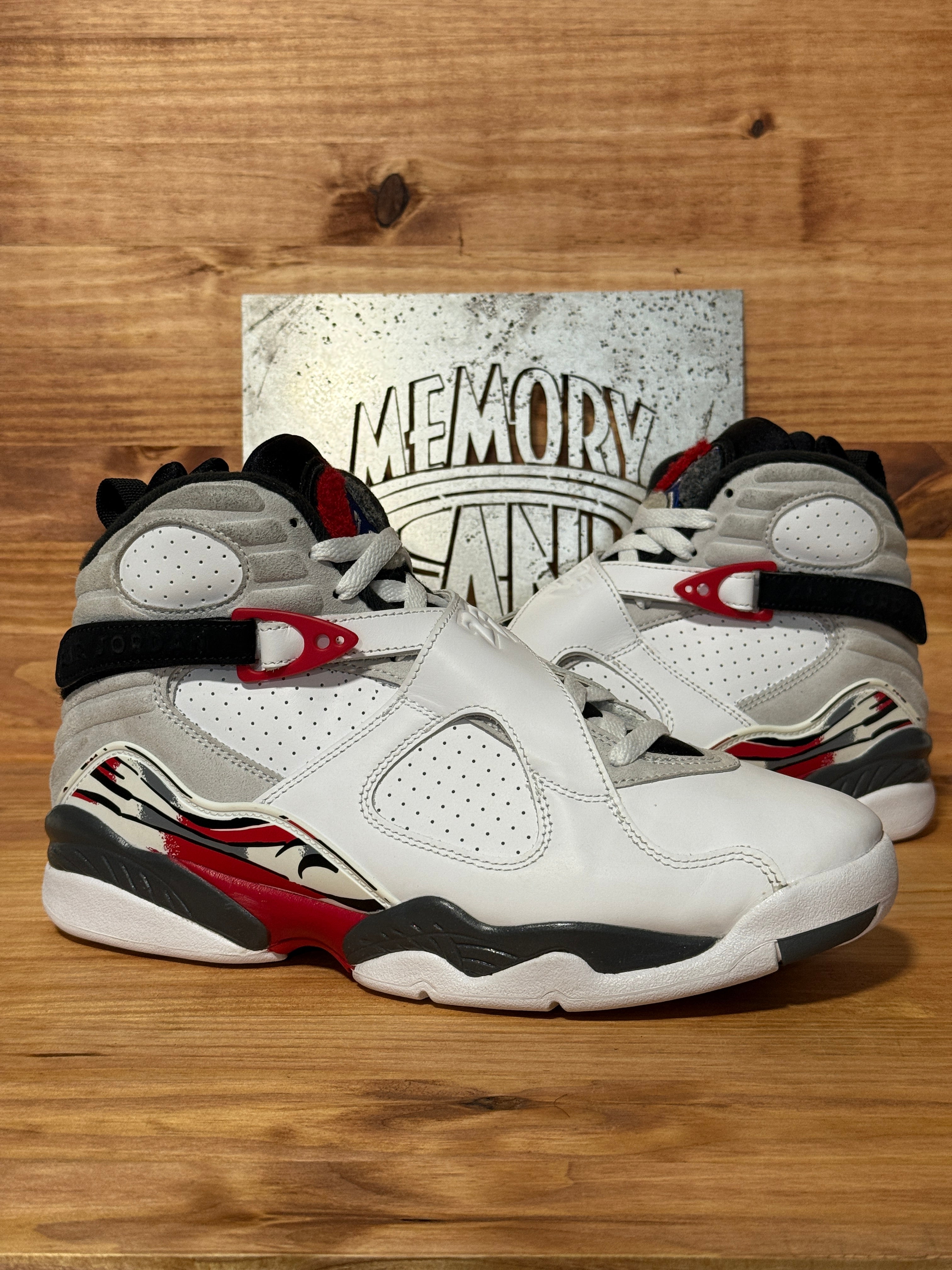 Jordan 8 Retro White True Red (2025)