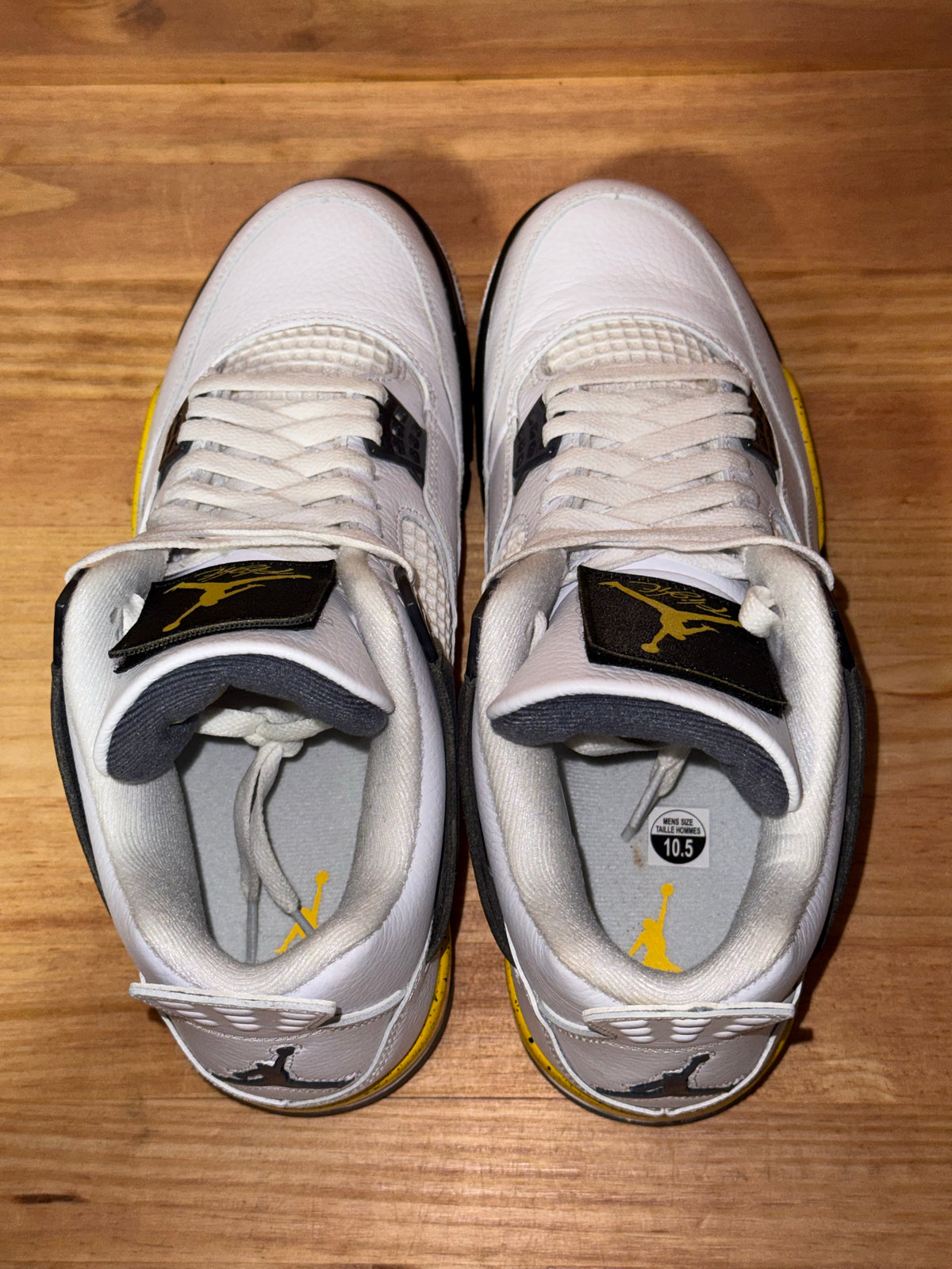 Jordan 4 Retro Rare Air Tour Yellow - Size 10.5