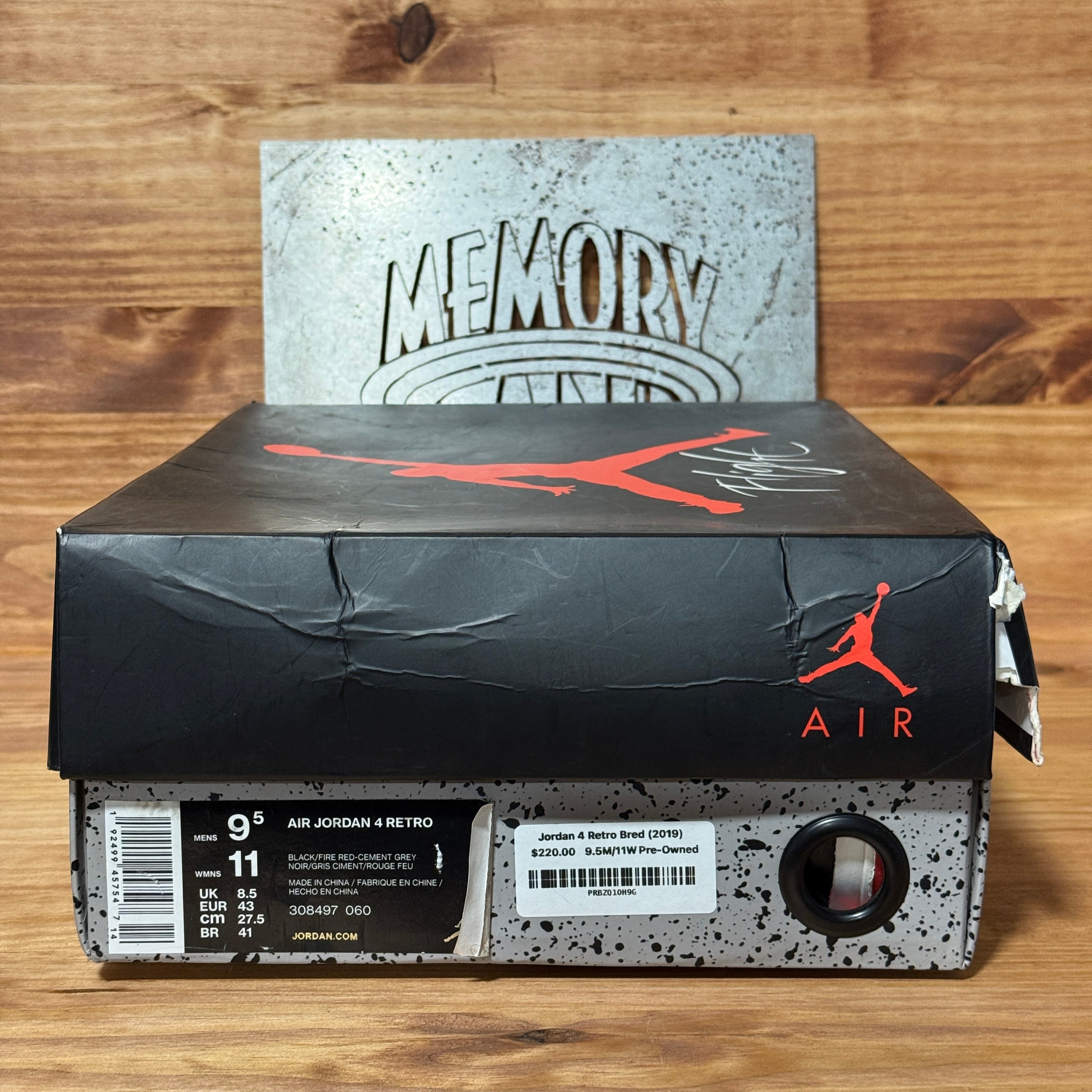 Jordan 4 Retro Bred (2019)