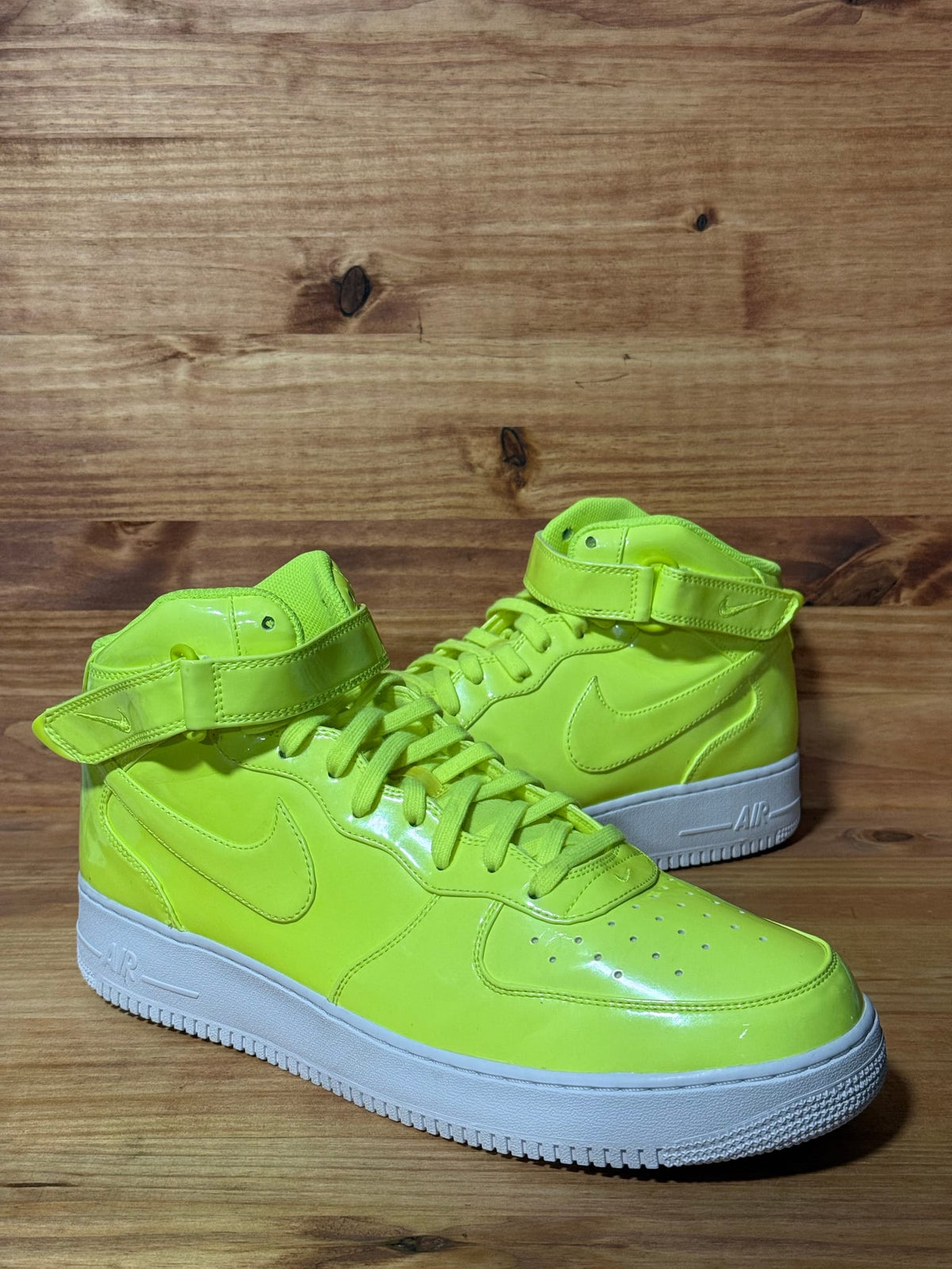 Nike Air Force 1 Mid '07 Volt White - Size 14