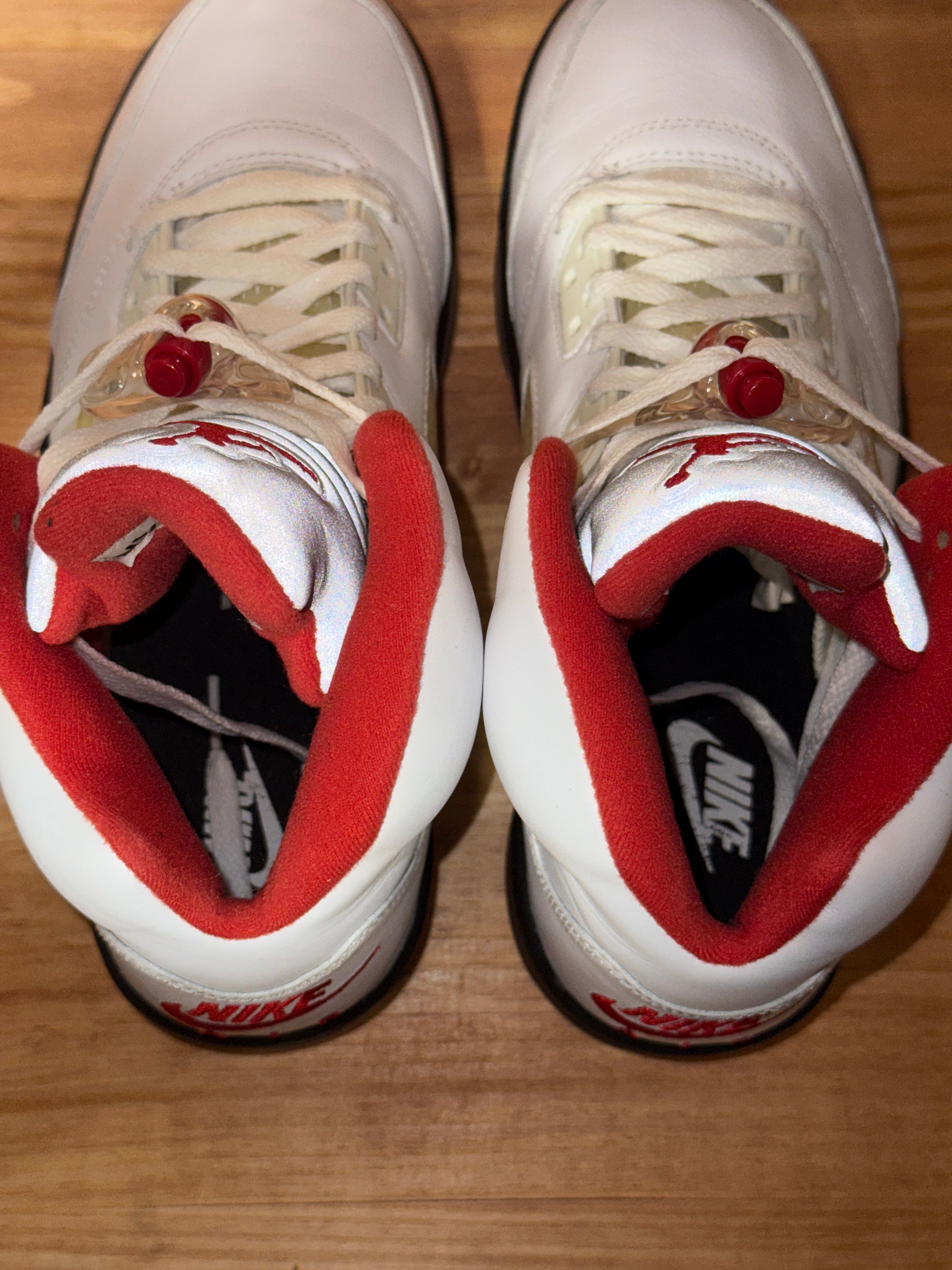 Jordan 5 Retro Fire Red Silver Tongue (2020)