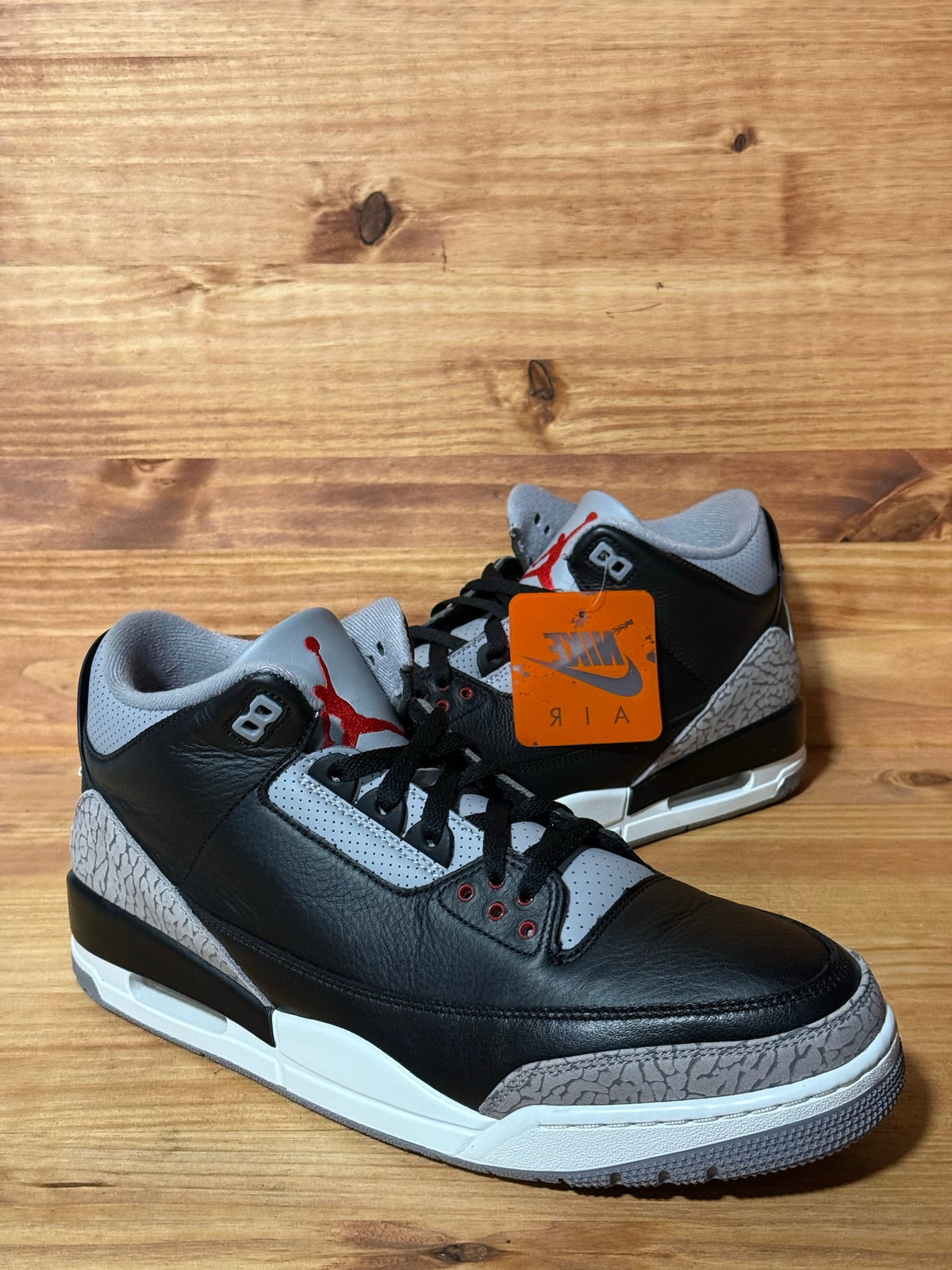 Jordan 3 Retro OG Black Cement (2024) - Size 13