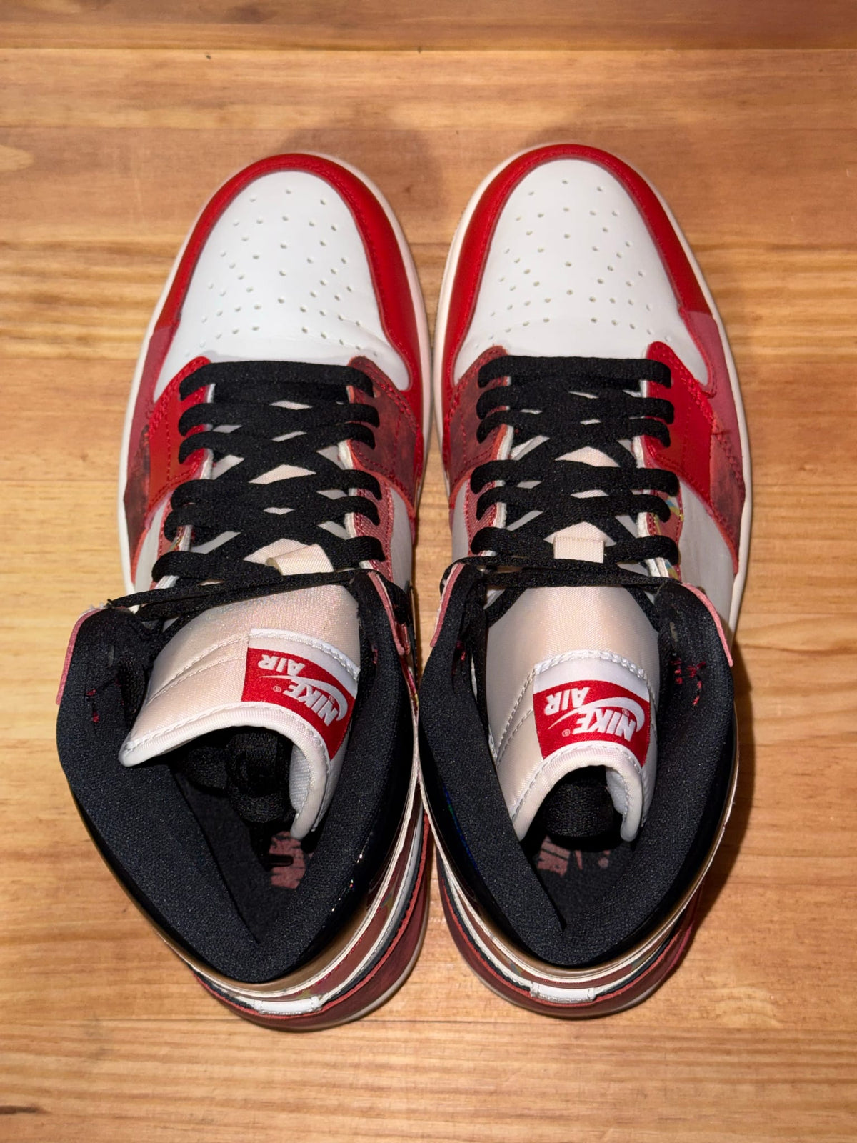 Jordan 1 Retro High OG Spider-Man Across the Spider-Verse - Size 10.5