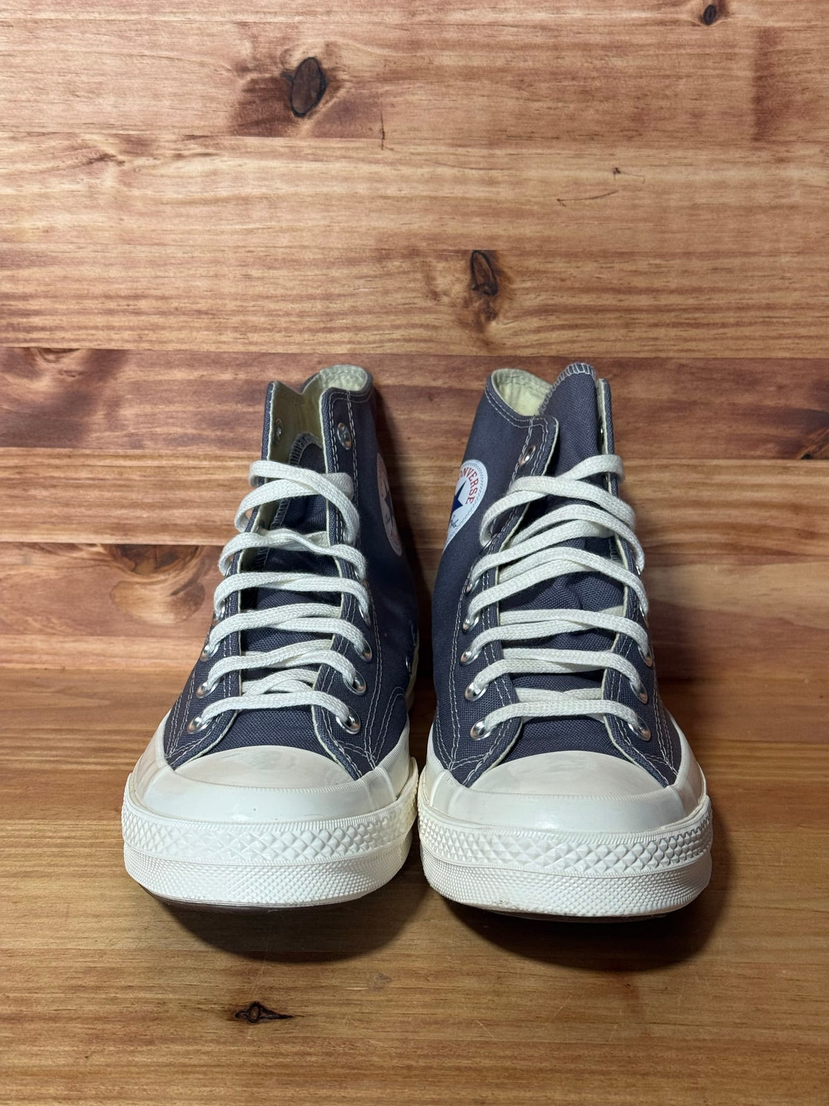 Converse Chuck Taylor All Star 70 Hi Comme des Garcons PLAY Grey - Size 9
