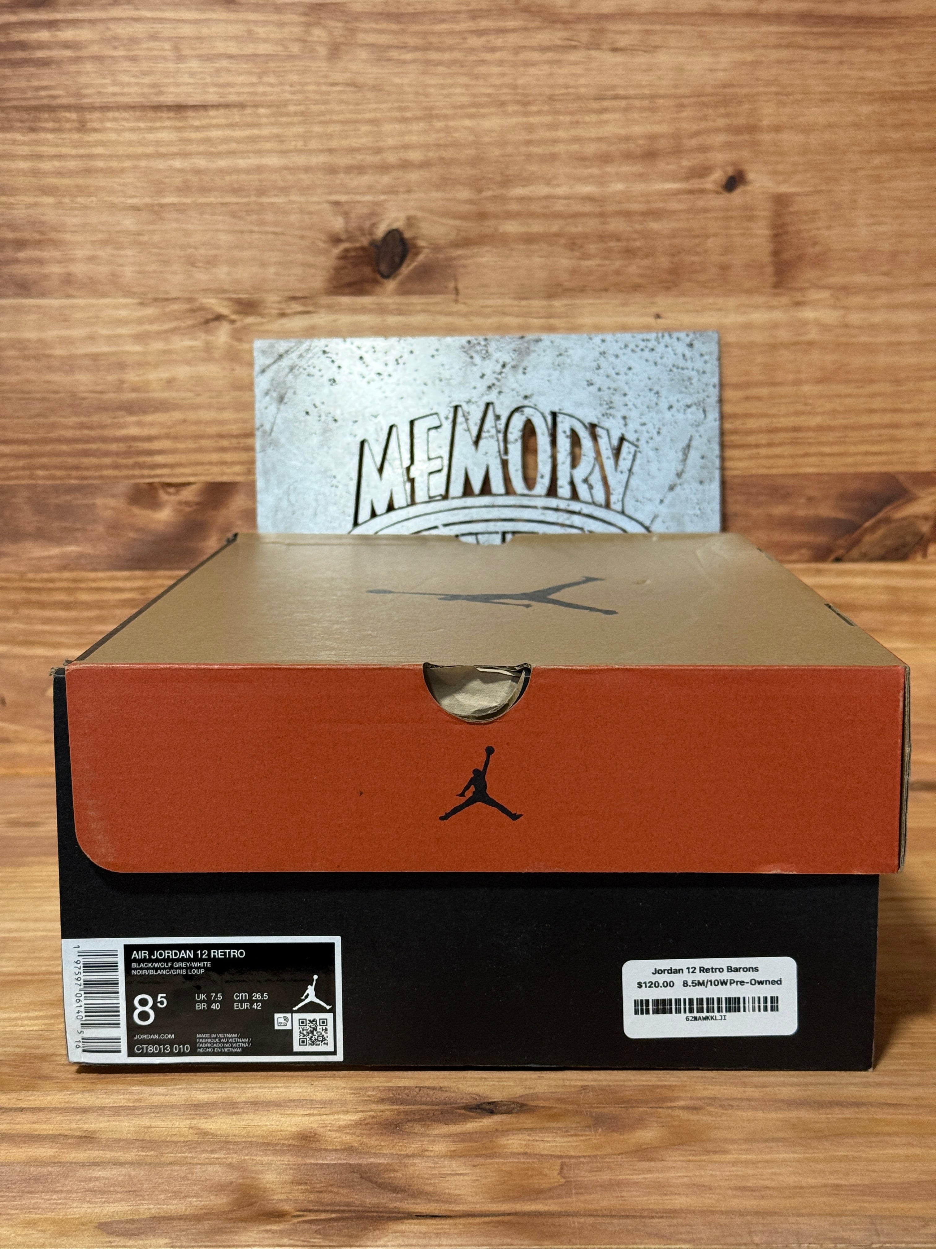 Jordan 12 Retro Barons