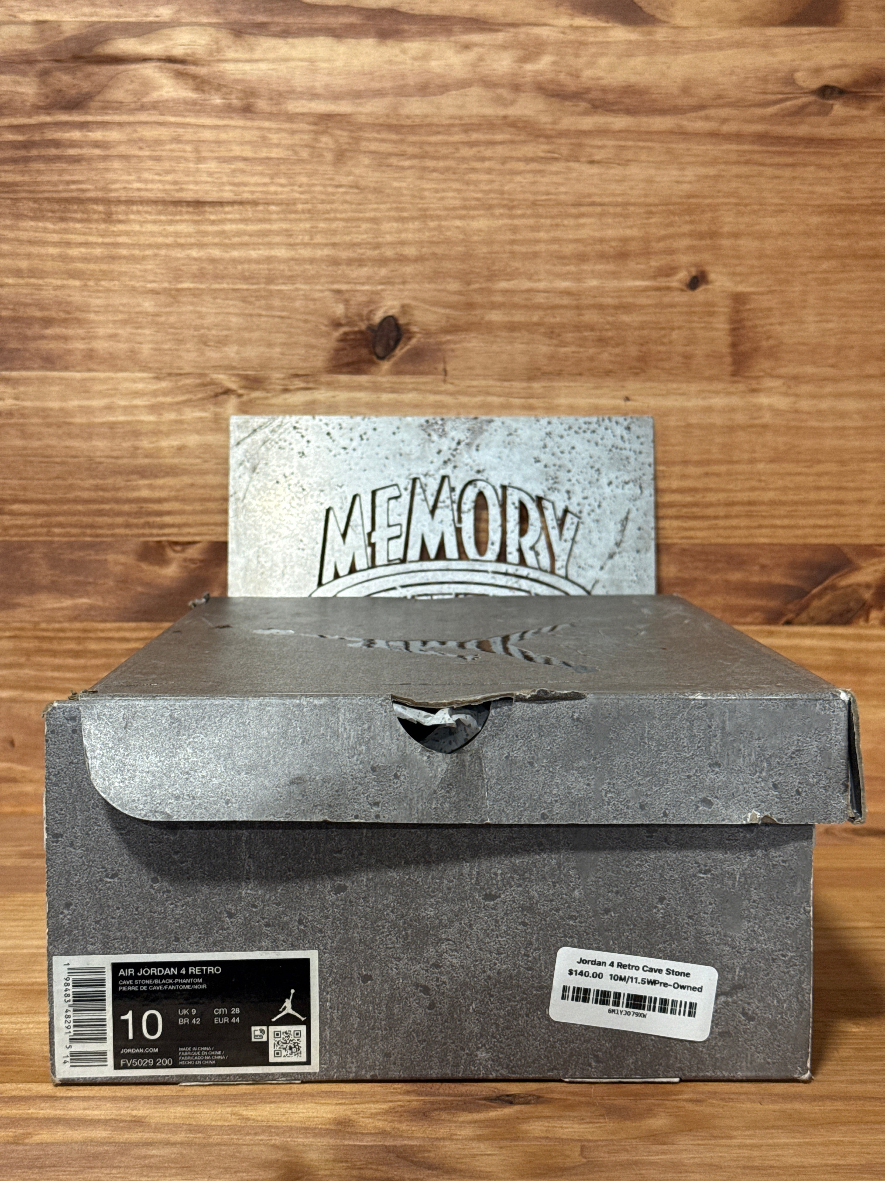 Jordan 4 Retro Cave Stone