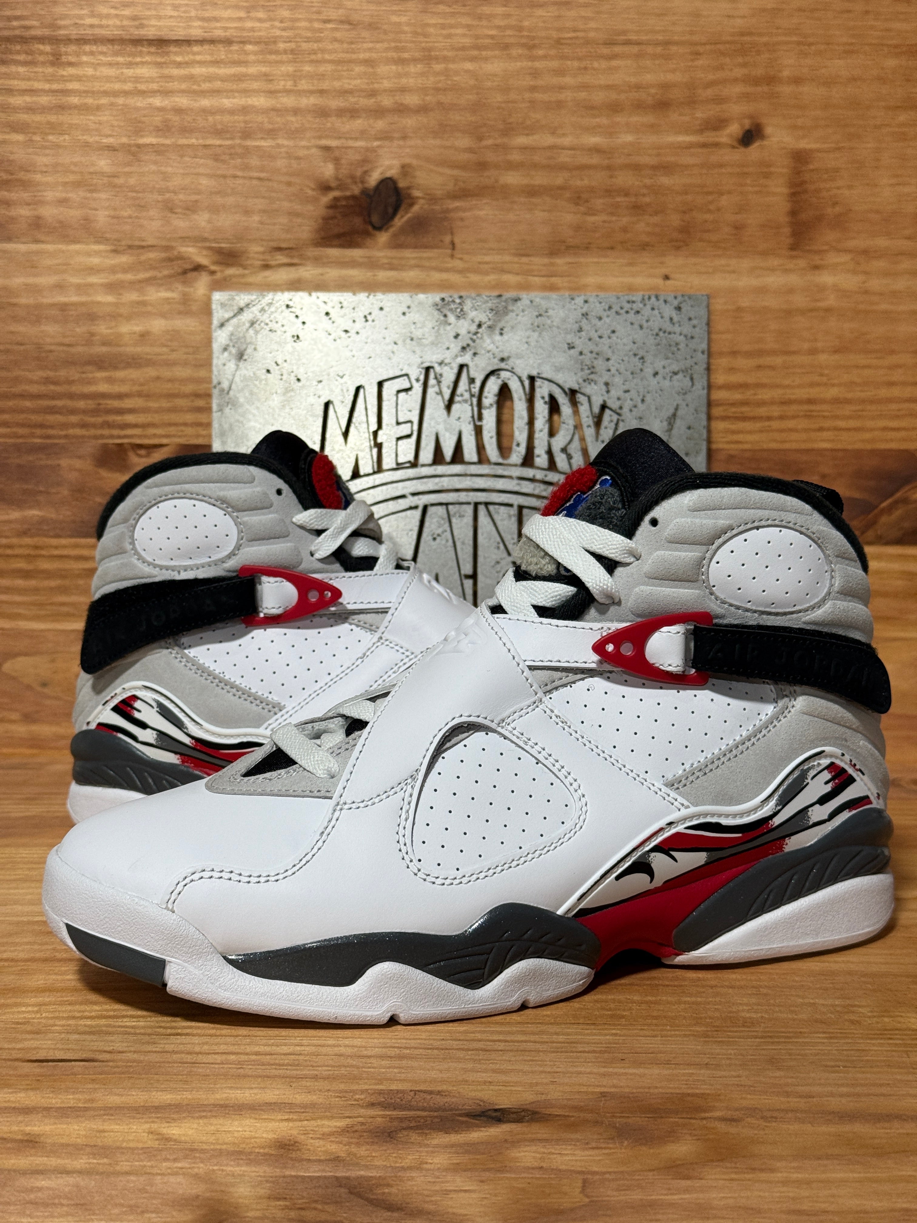 Jordan 8 Retro White True Red (2025)