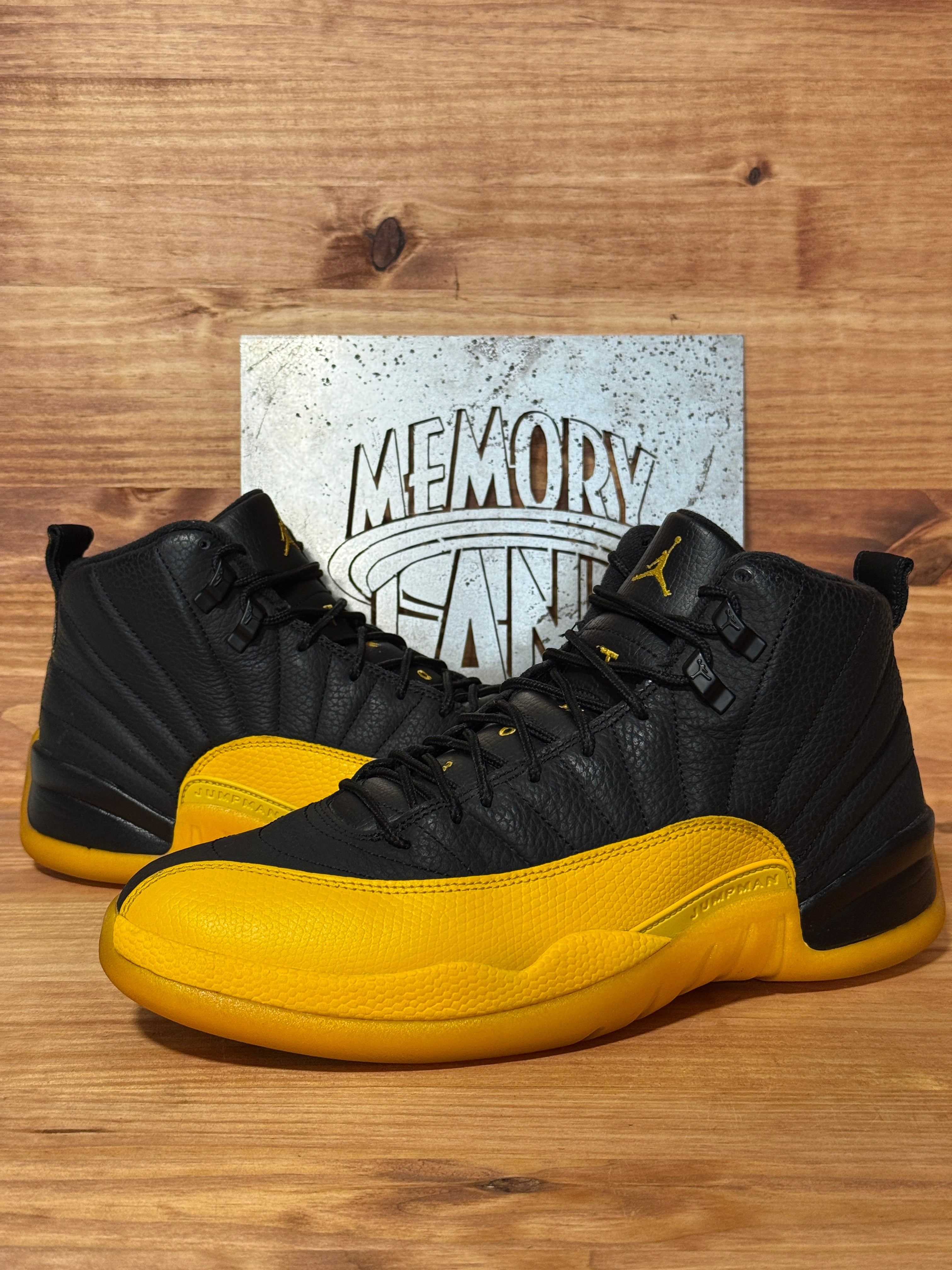 Jordan 12 Retro Black University Gold