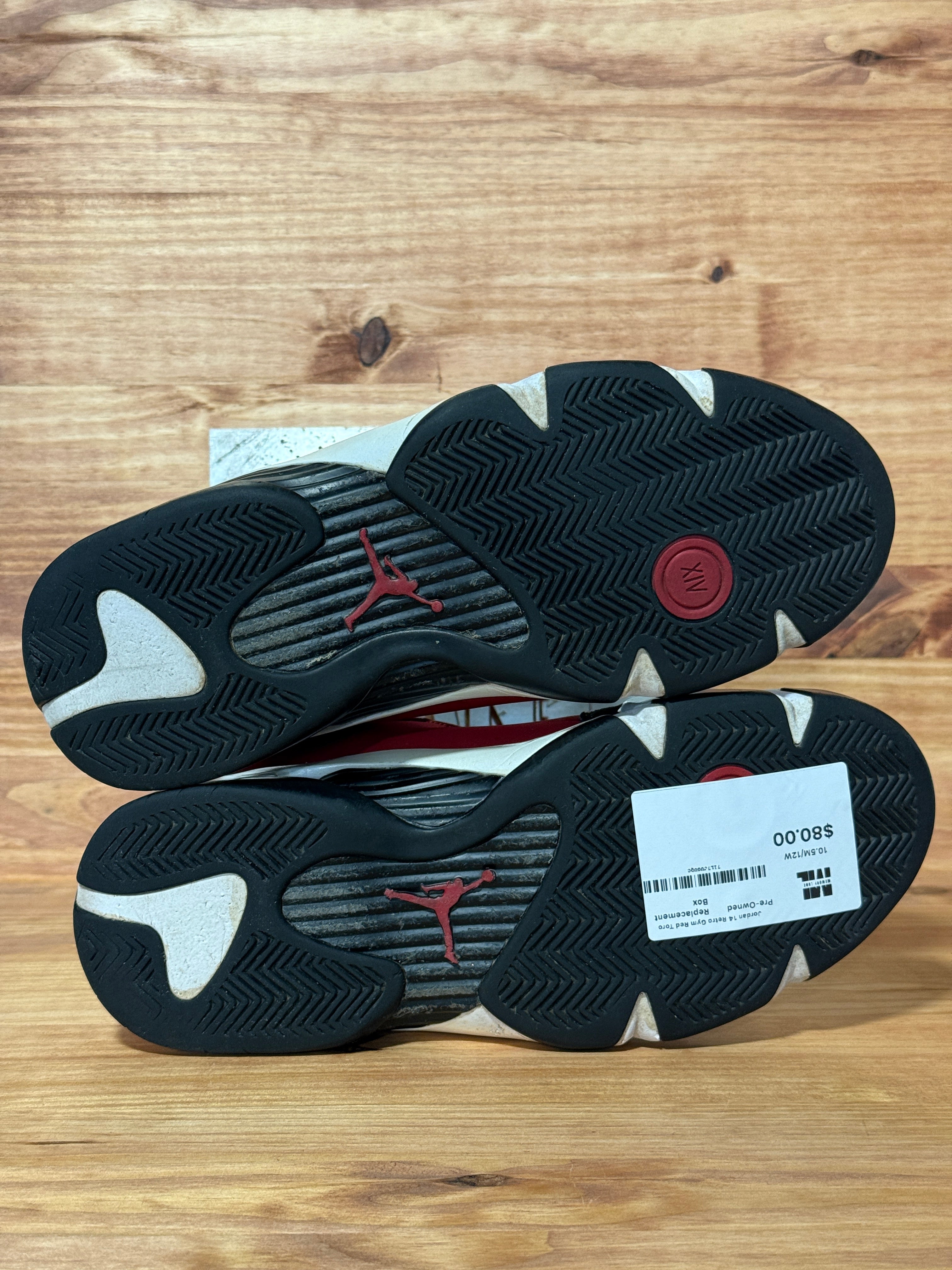 Jordan 14 Retro Gym Red Toro