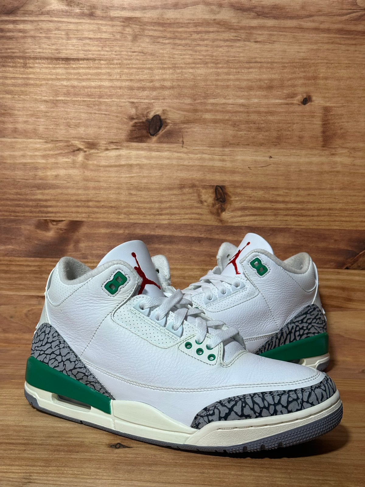 Jordan 3 Retro Lucky Green (Women's)