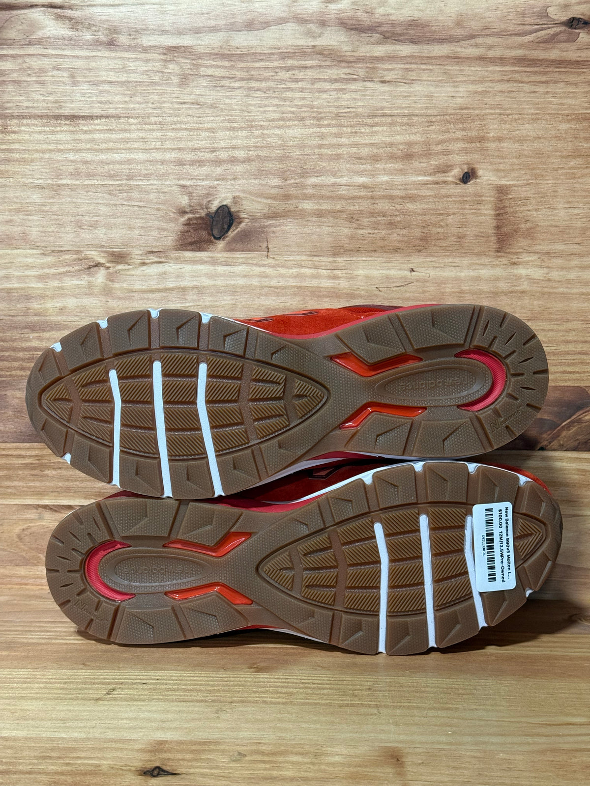 New Balance 990v5 Molten Lava