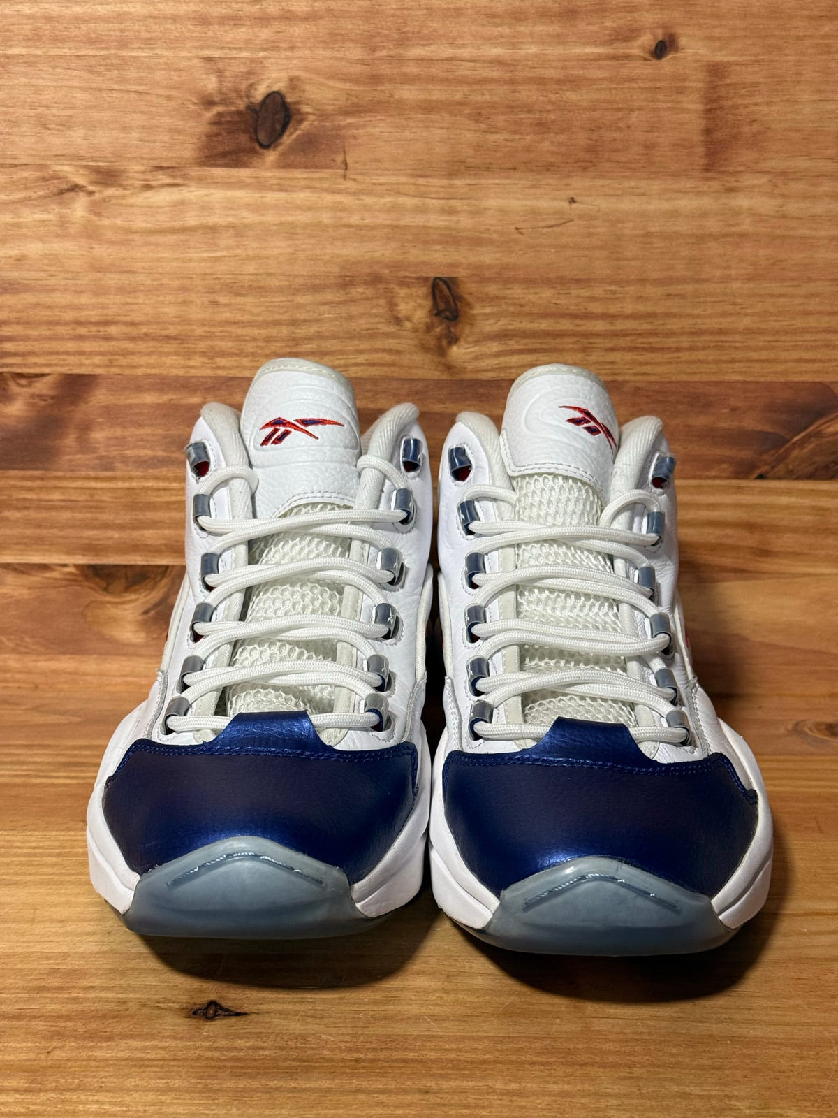 Reebok Question Mid Blue Toe (2022) - Size 12
