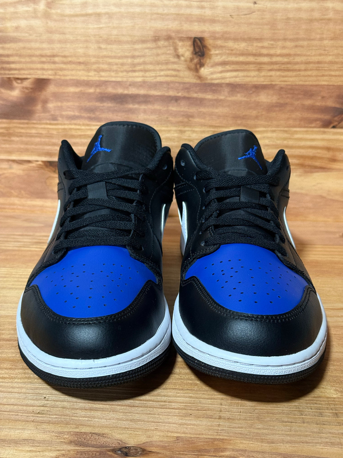 Jordan 1 Low Black Royal Toe