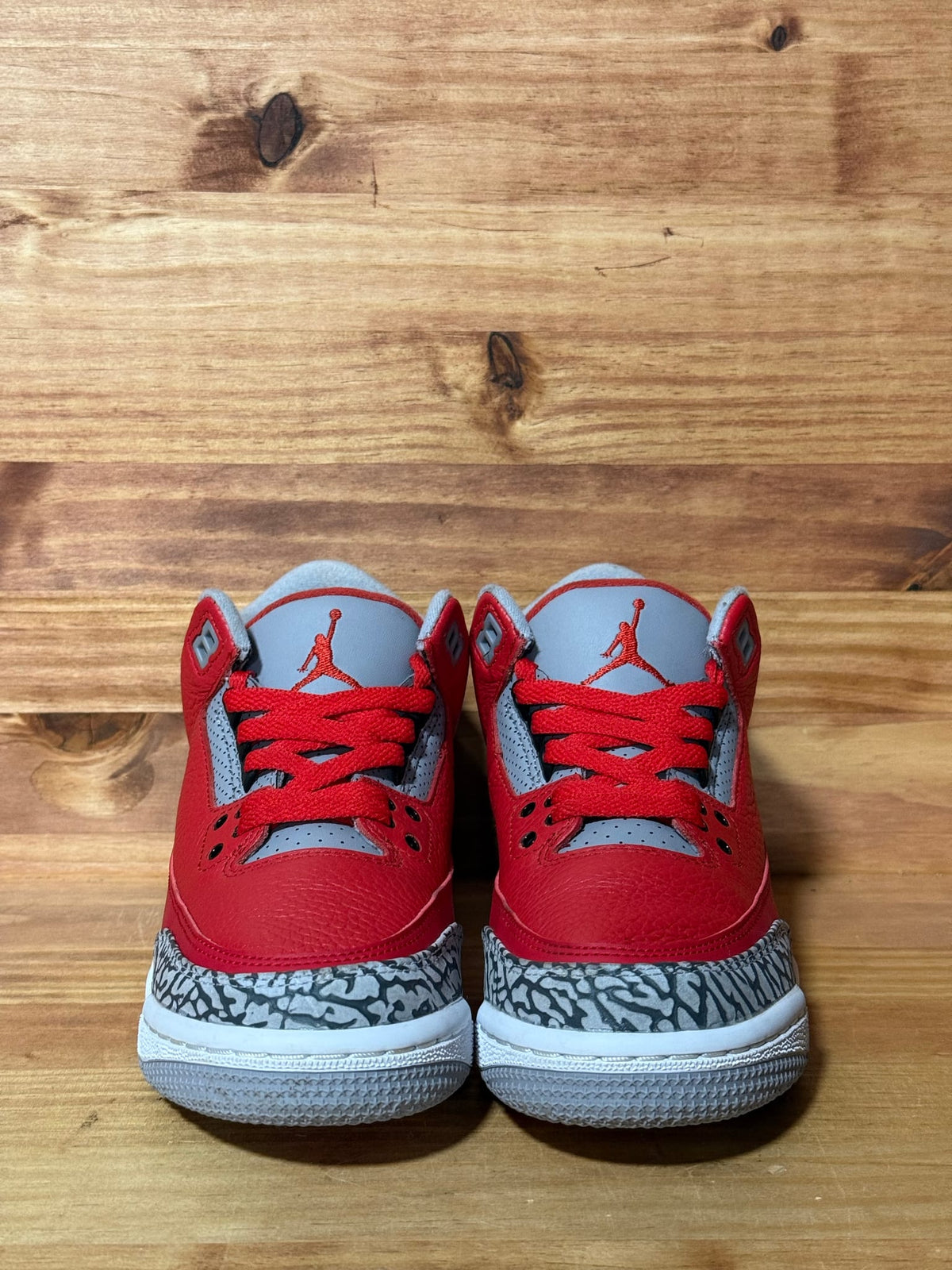 Jordan 3 Retro SE Fire Red (GS) - Size 4.5Y