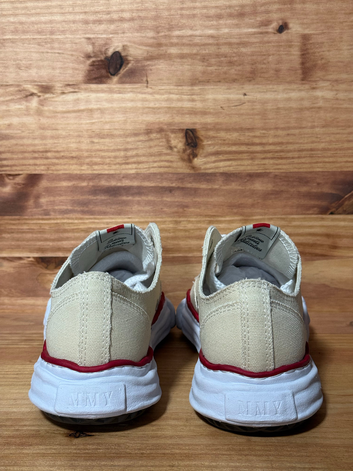 Maison Mihara Yasuhiro Peterson OG Sole Canvas Low Natural