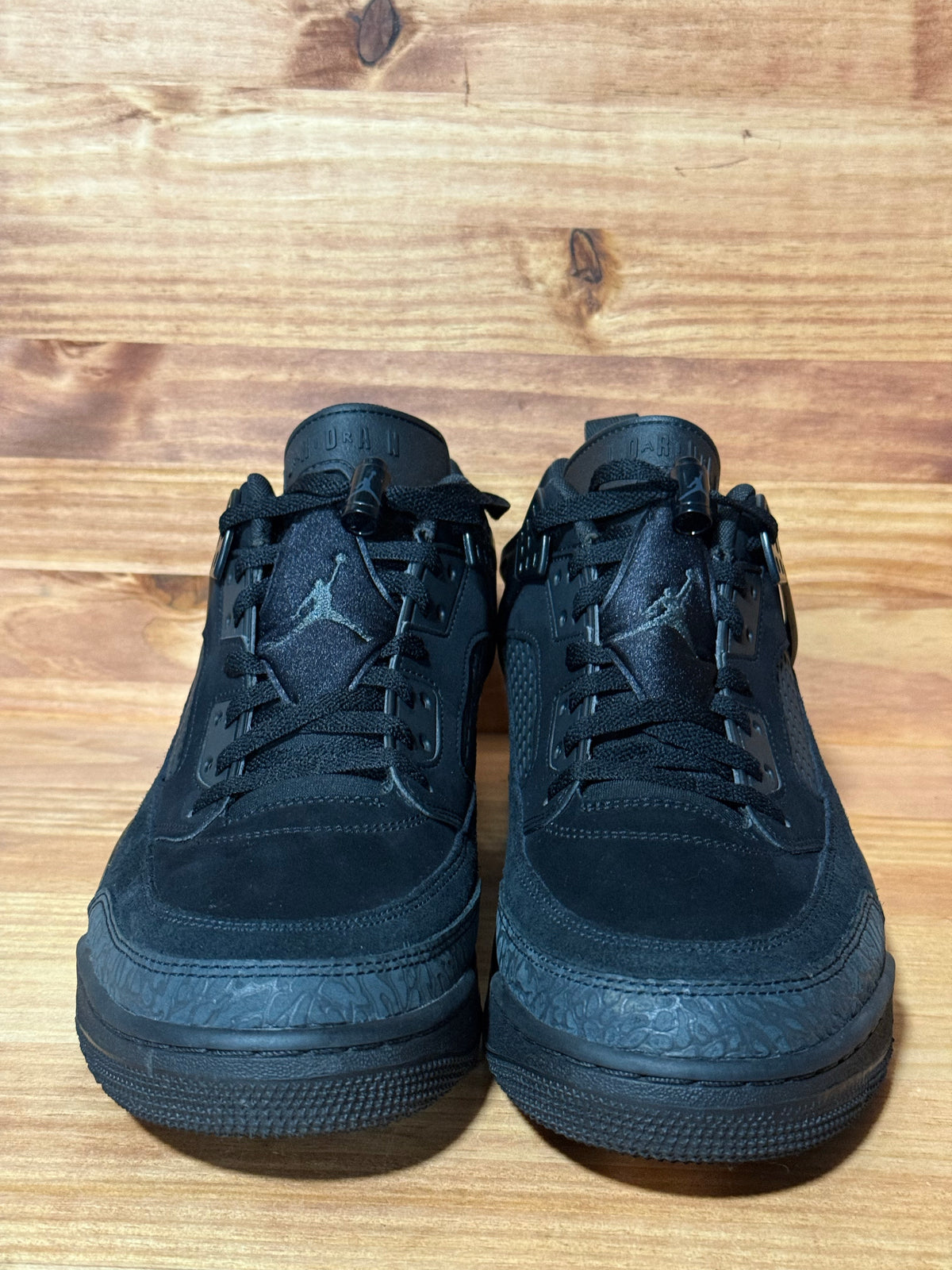 Jordan Spizike Low Black Cat