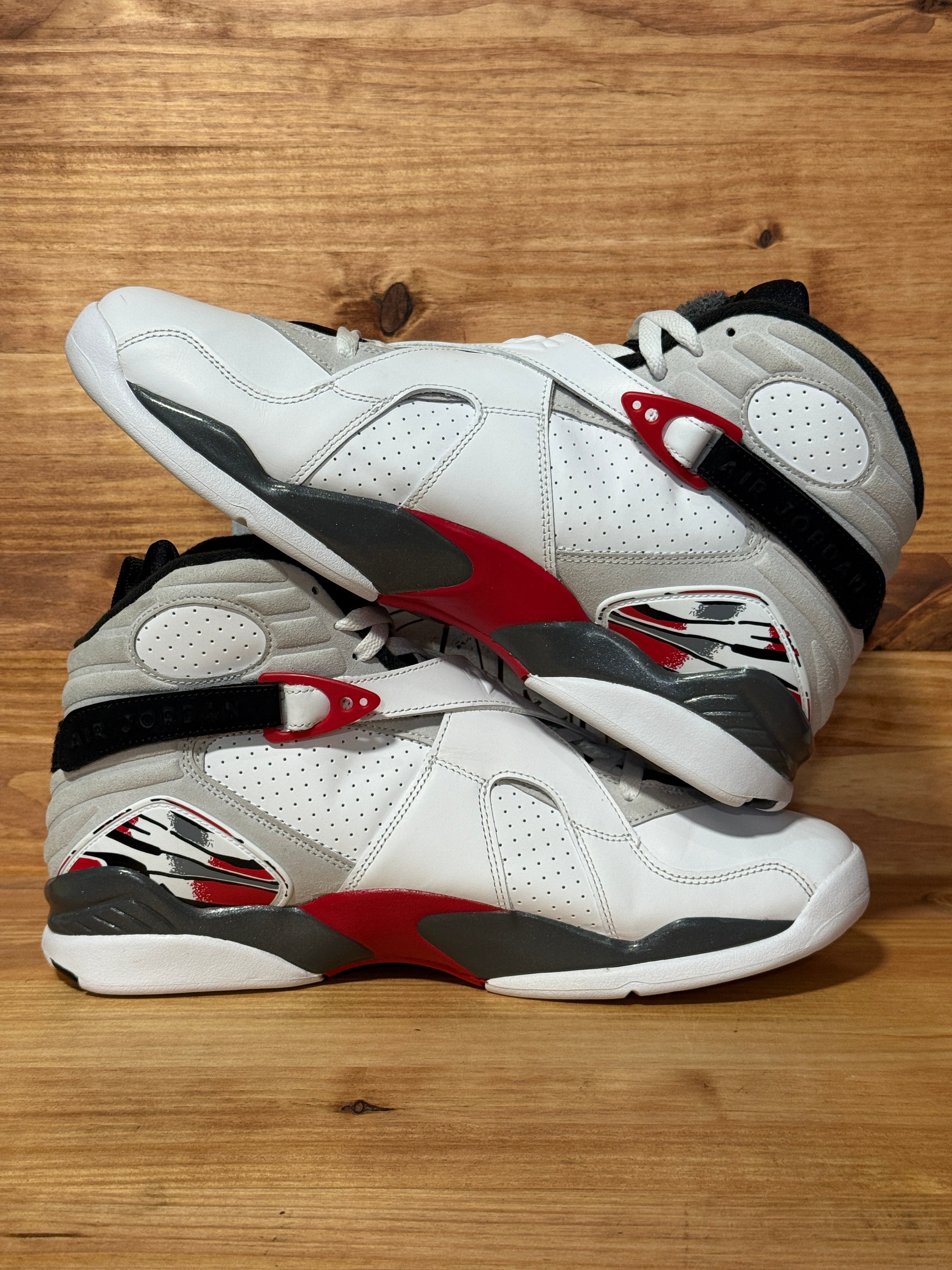 Jordan 8 Retro White True Red (2025)