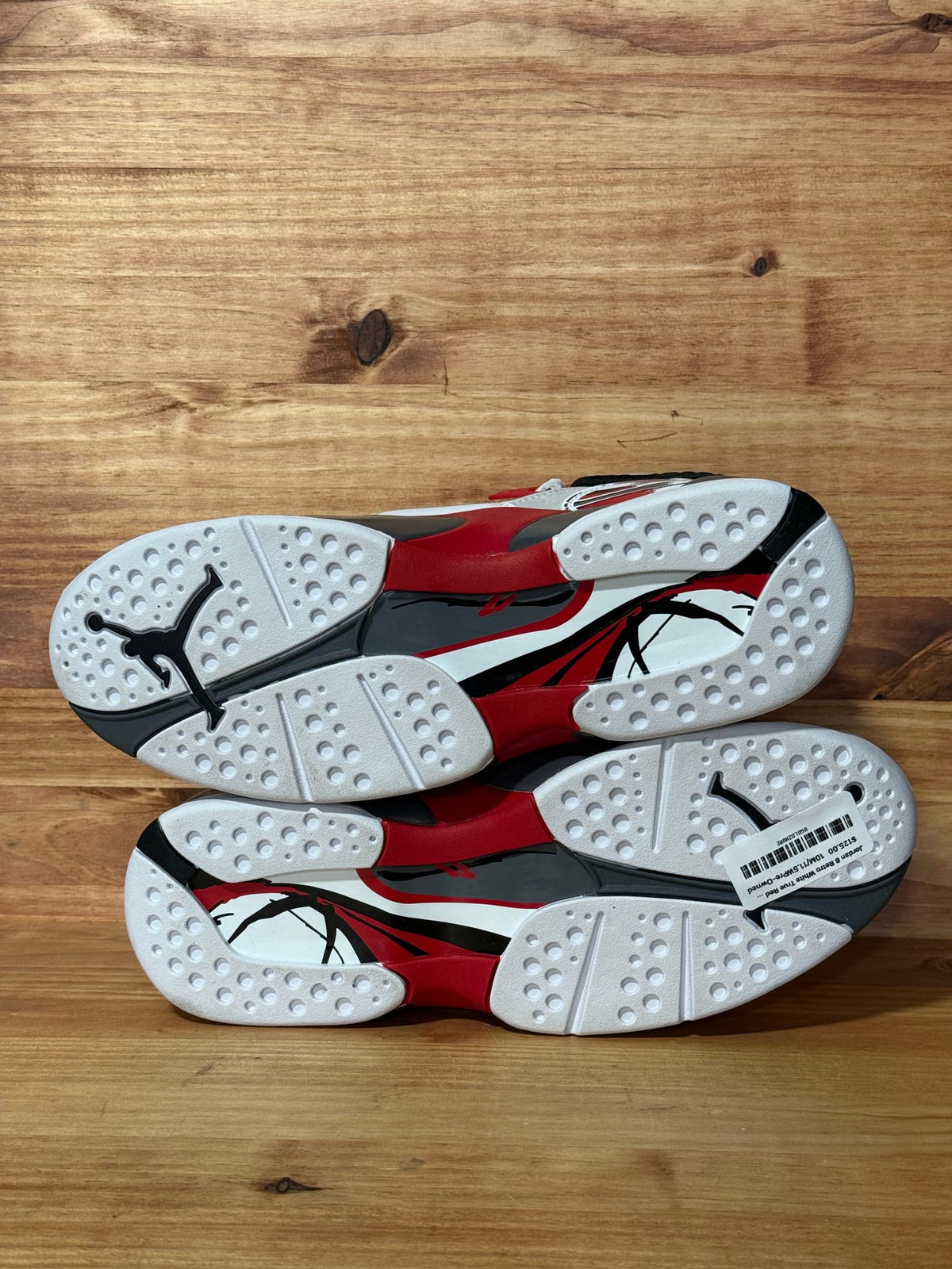 Jordan 8 Retro White True Red (2025) - Size 10