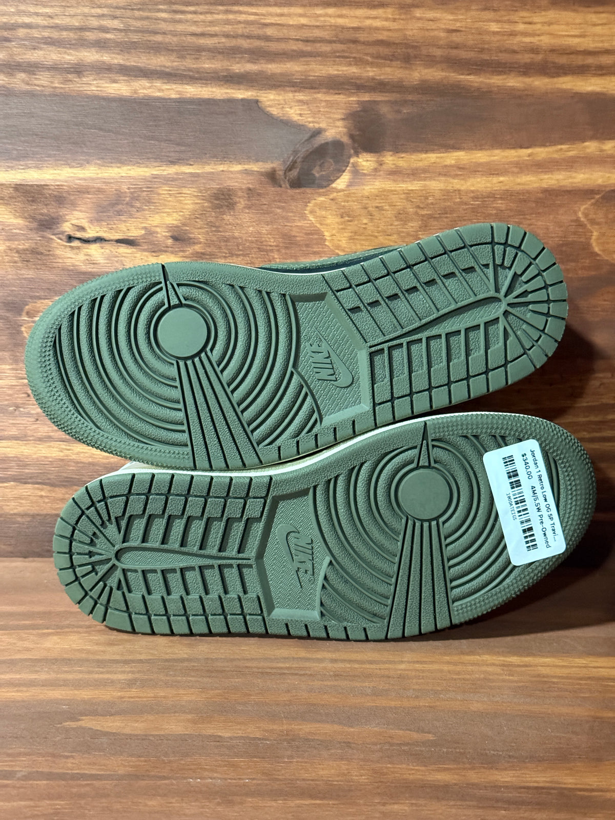 Jordan 1 Retro Low OG SP Travis Scott Olive (Women's)
