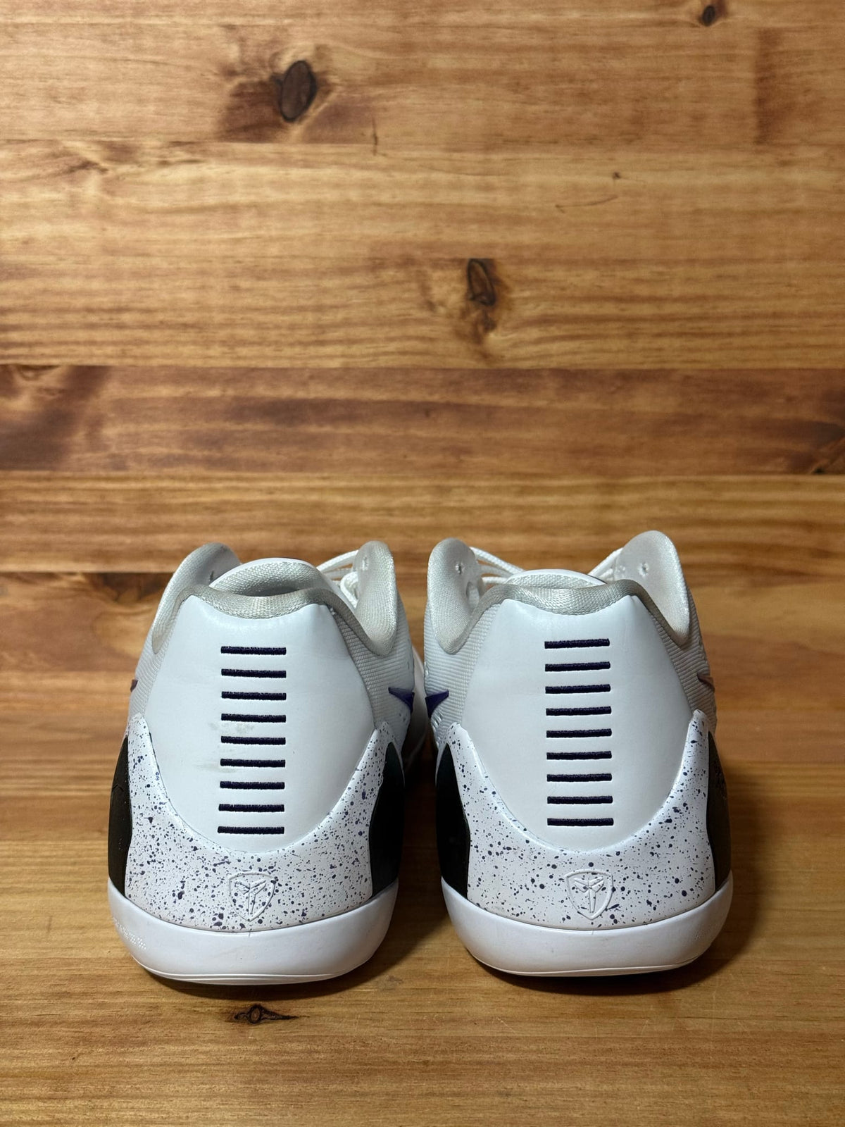 Nike Kobe 9 Elite Low EM Protro White Court Purple - Size 11