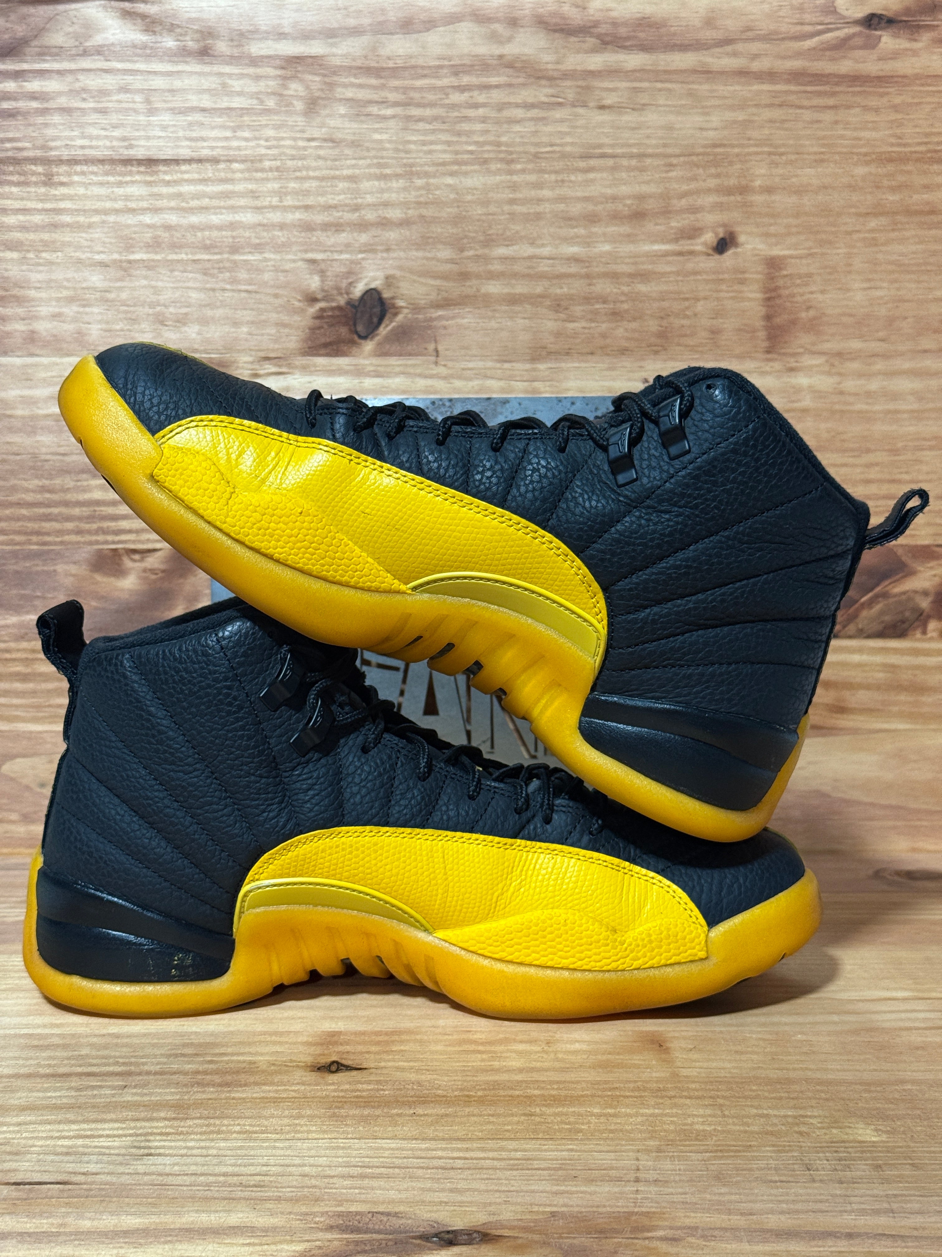 Jordan 12 Retro Black University Gold