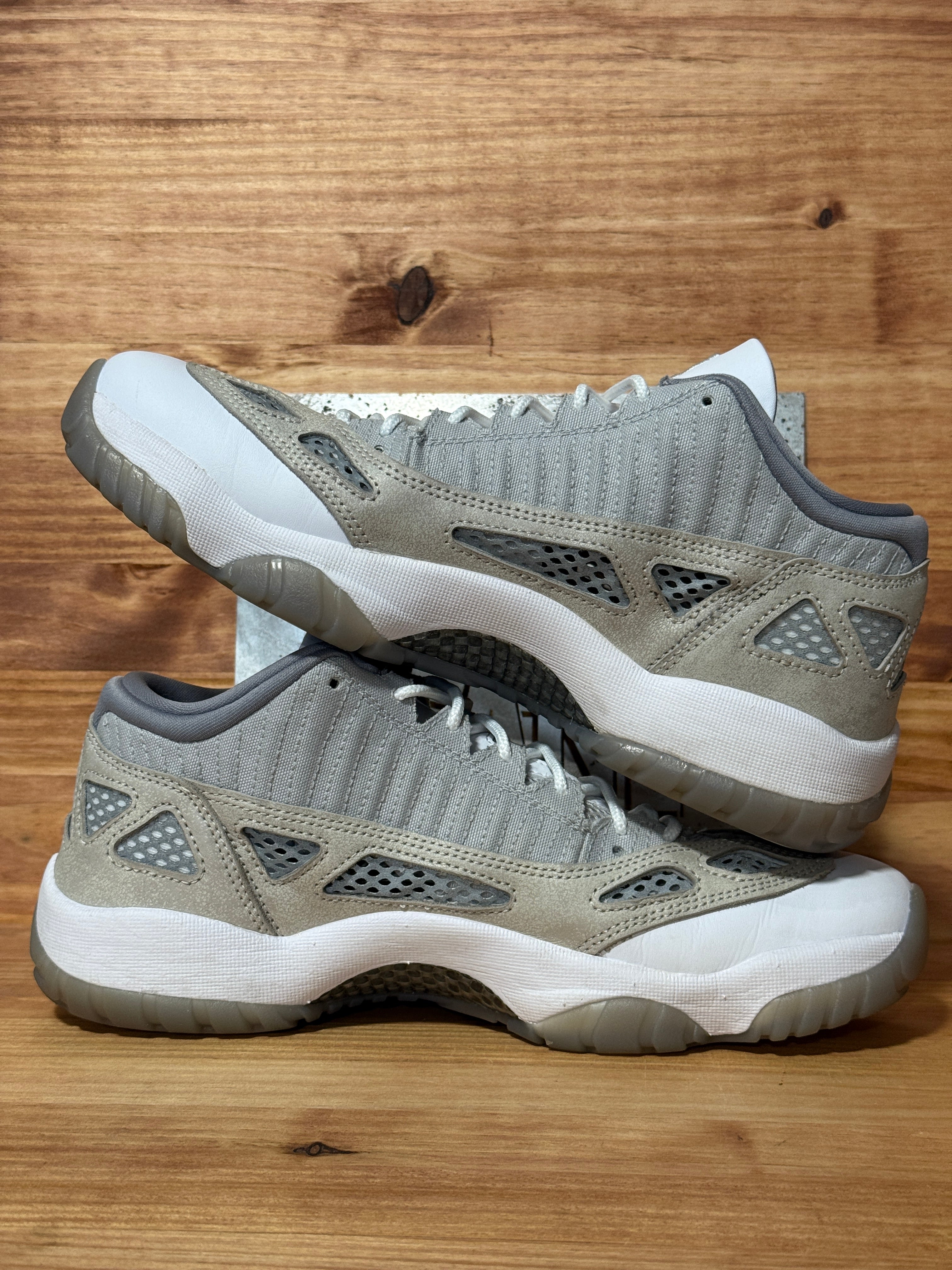 Jordan 11 Retro Low IE Light Orewood Brown