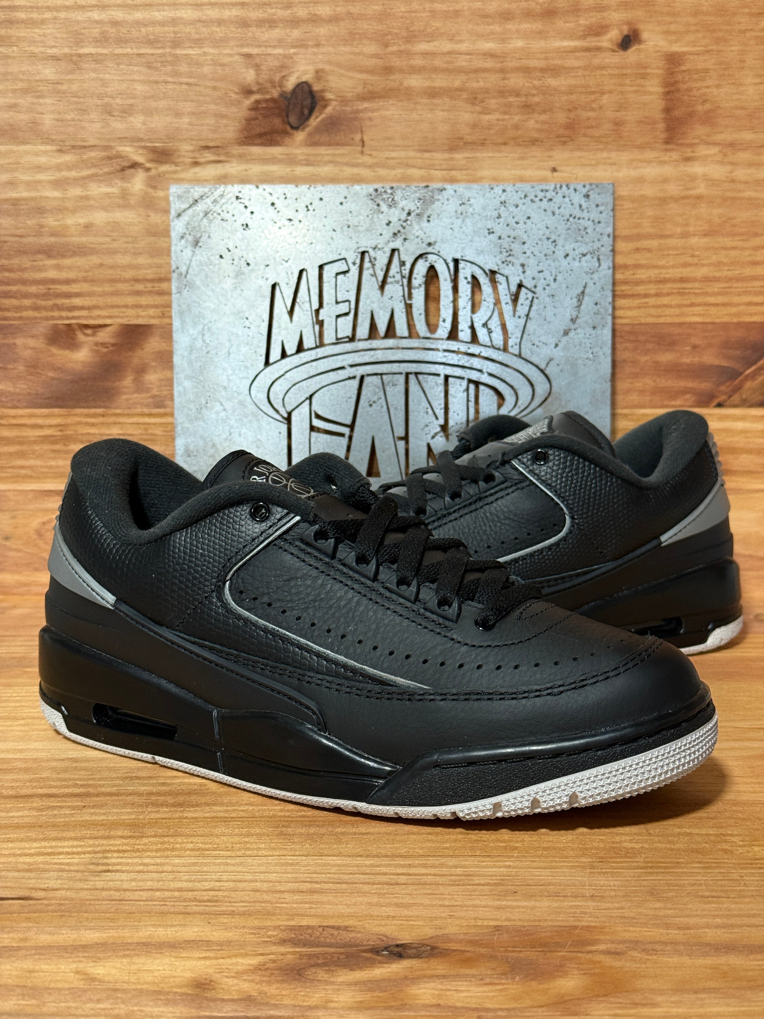 Jordan 2/3 Black Metallic Silver