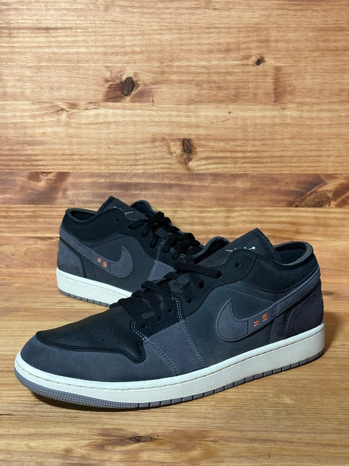 Jordan 1 Low Craft Inside Out Black - Size 13