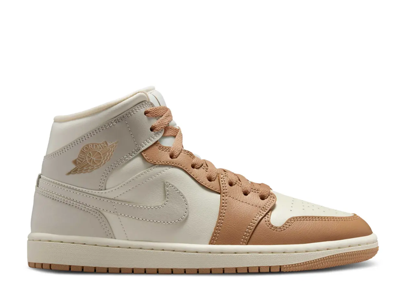 WMNS JORDAN 1 MID PALE IVORY HEMP