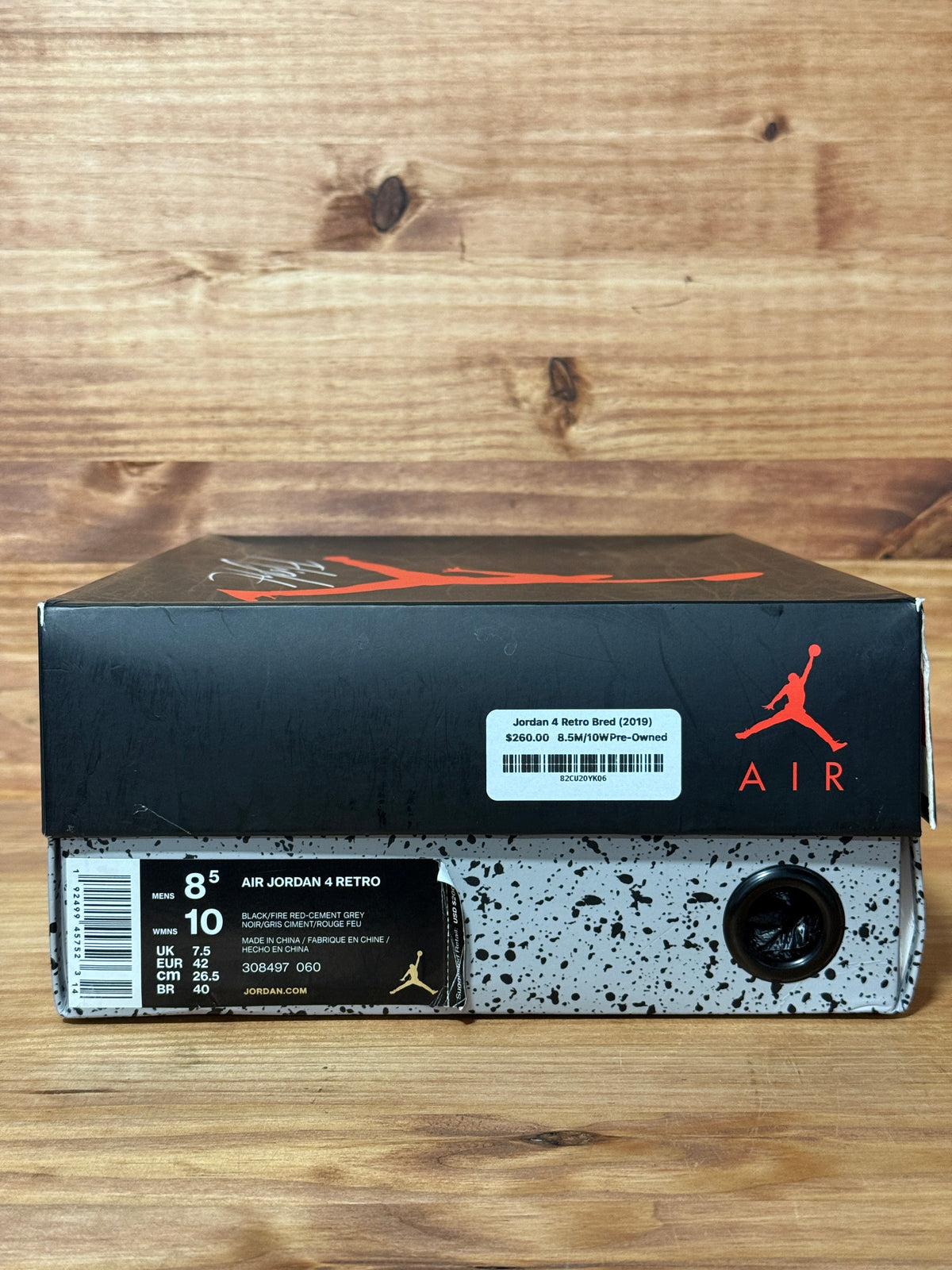 Jordan 4 Retro Bred (2019)