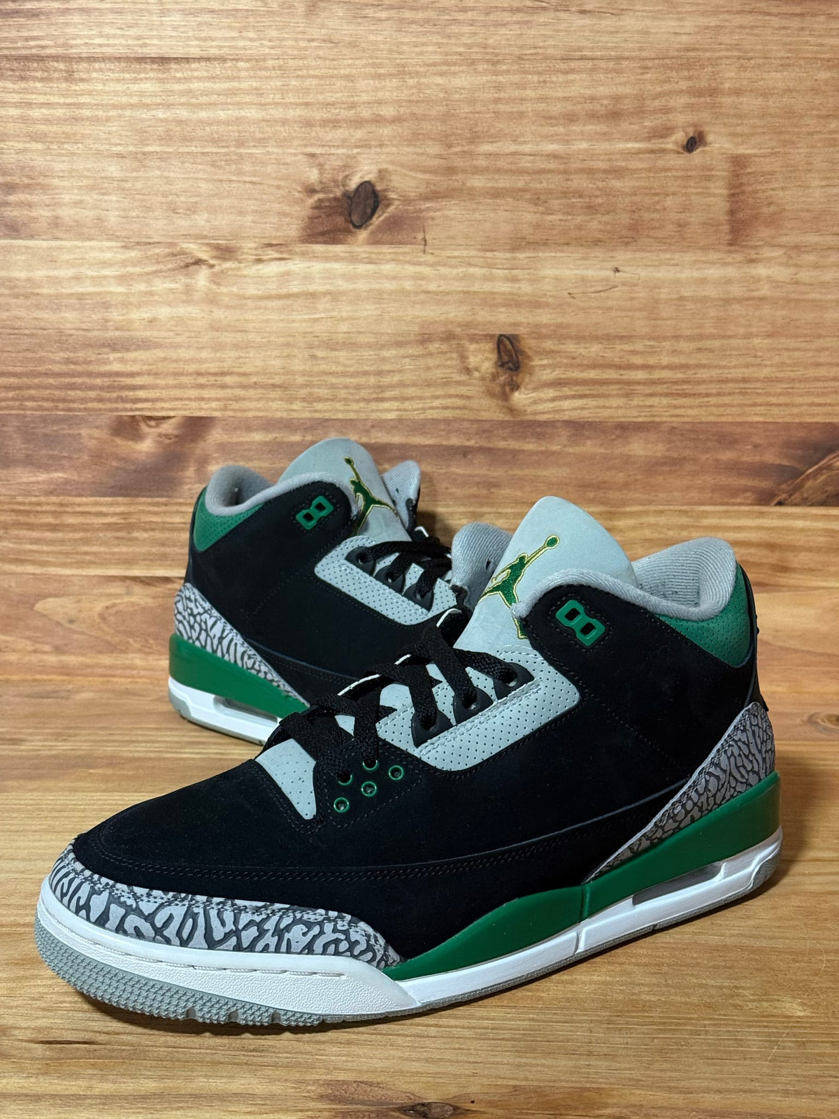 Jordan 3 Retro Pine Green - Size 11.5