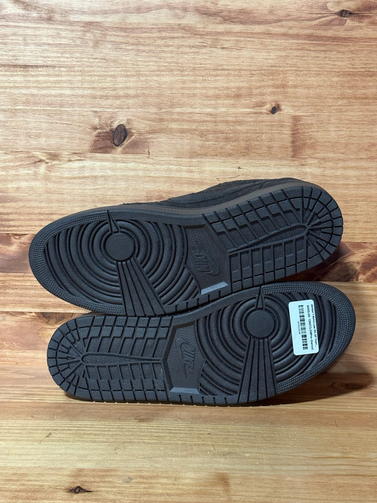 Jordan 1 Retro Low OG SP Travis Scott Velvet Brown - Size 12